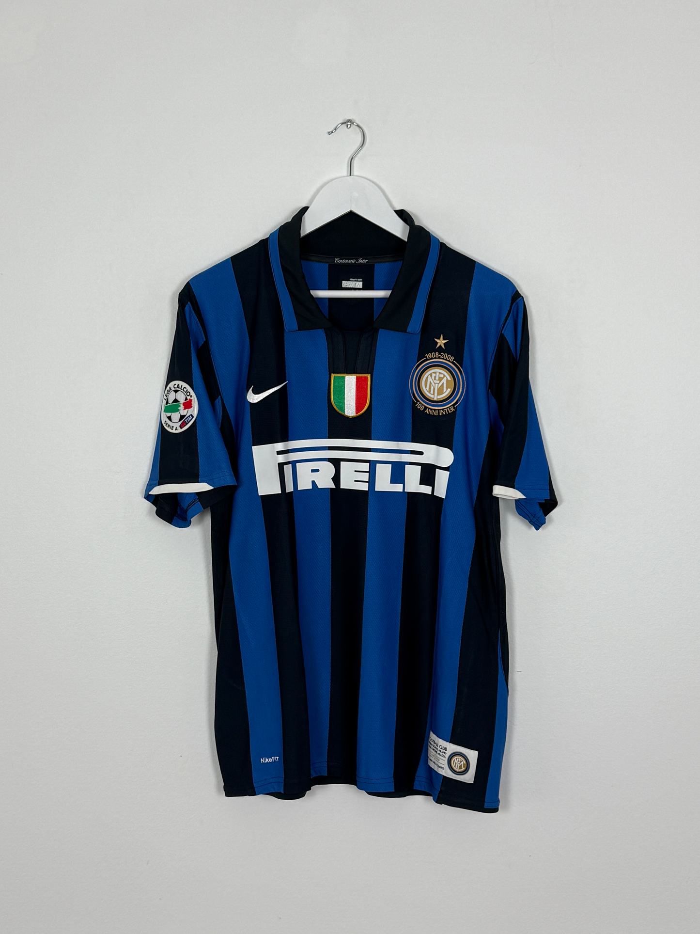 2007/08 Inter Milan Home #10 Adriano (M)