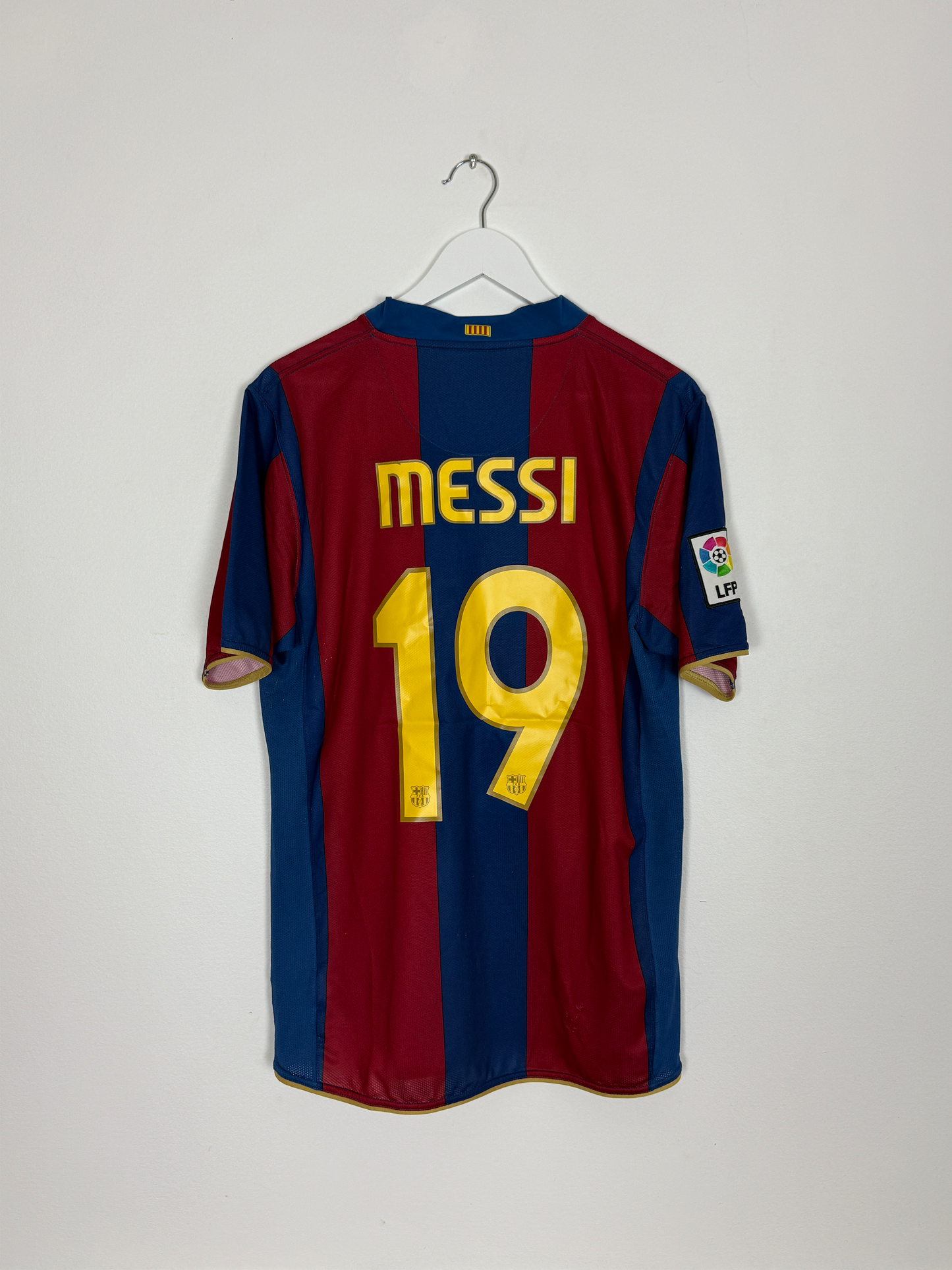 2007/08 Barcelona Home #19 Messi (M)