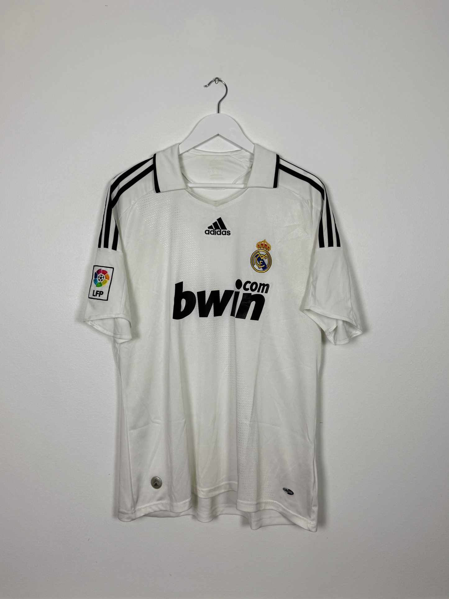 2008/09 Real Madrid Home #4 Sergio Ramos (L)