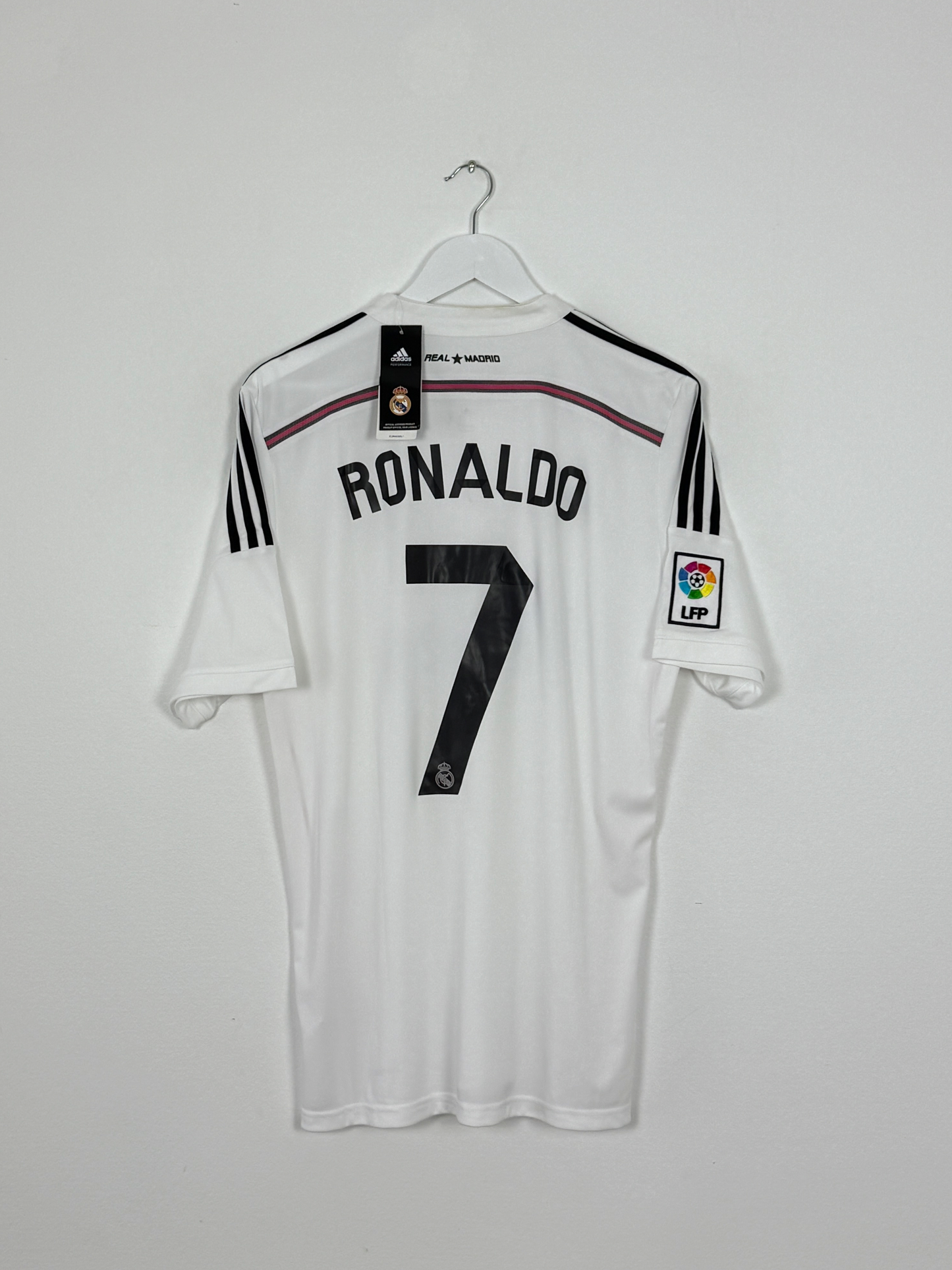 2014/15 Real Madrid Home #7 Ronaldo (L, BNWT)