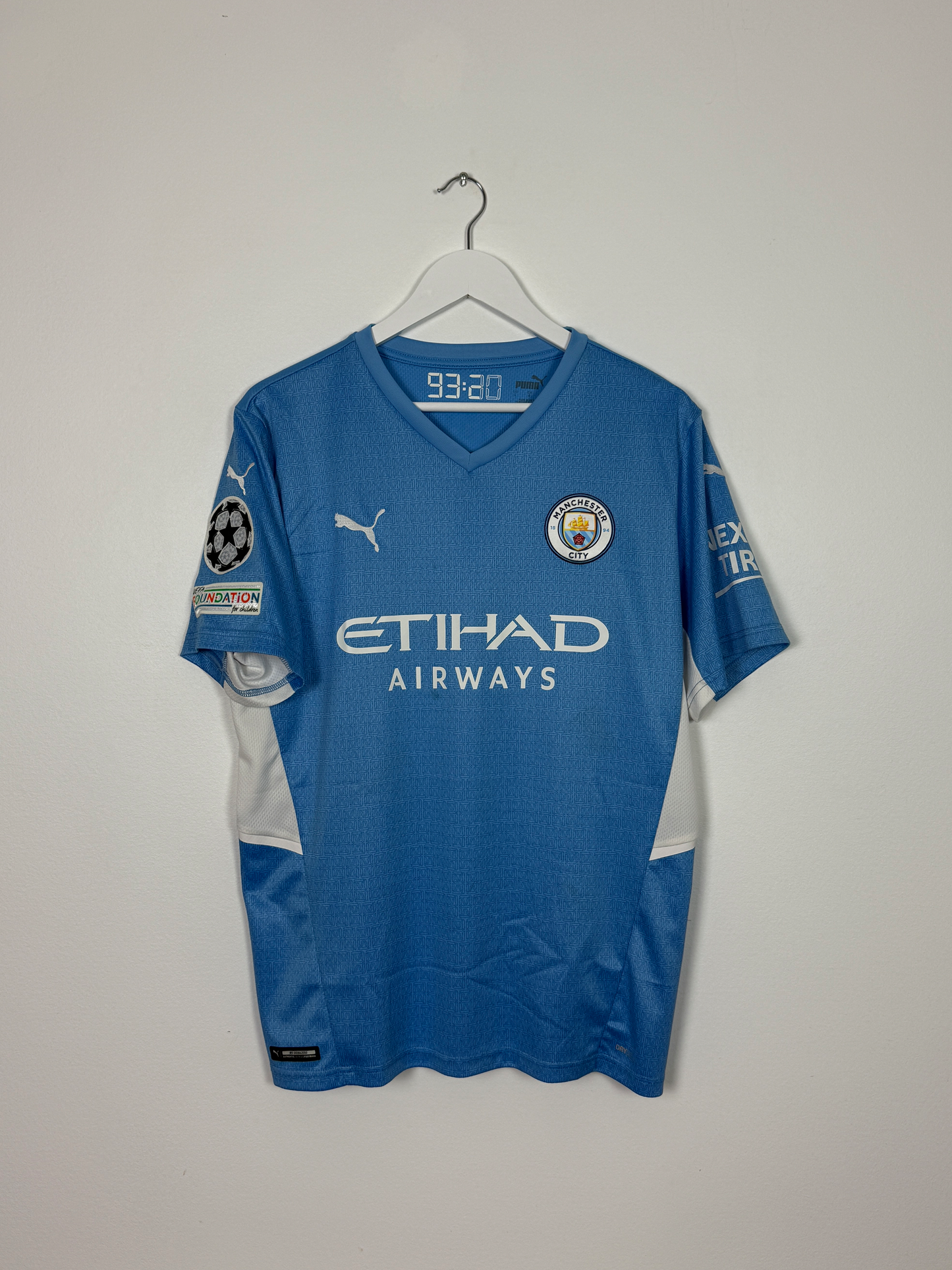 2021/22 Manchester City Home #17 De Bruyne (L)