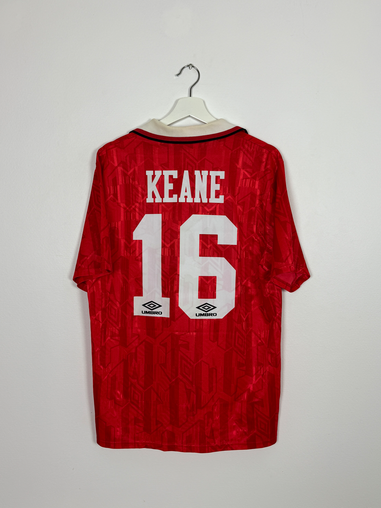 1992/94 Manchester United Home #16 Keane (L)