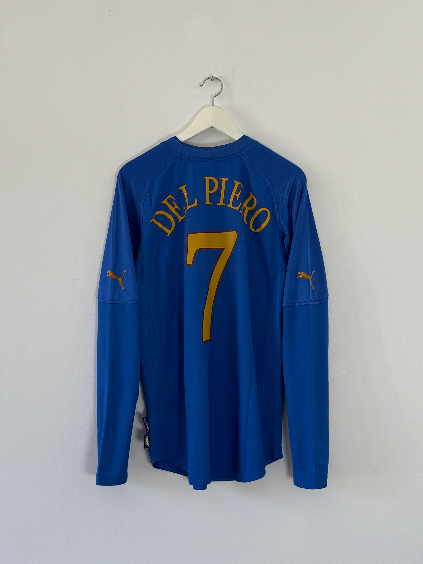 2004 Italy Home L/S #7 Del Piero (L)
