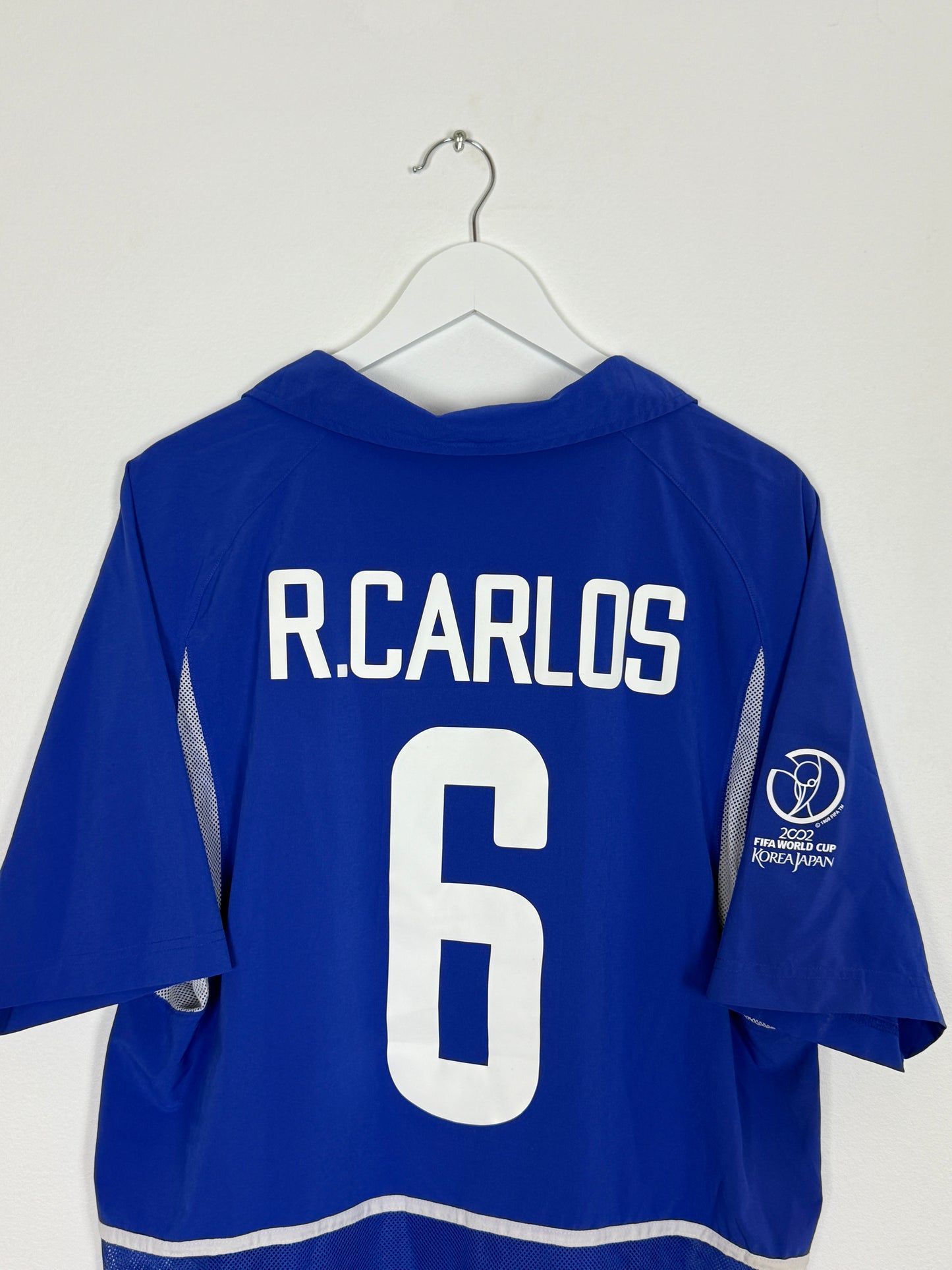 2002/04 Brazil Away Player Version #6 Roberto Carlos (L)