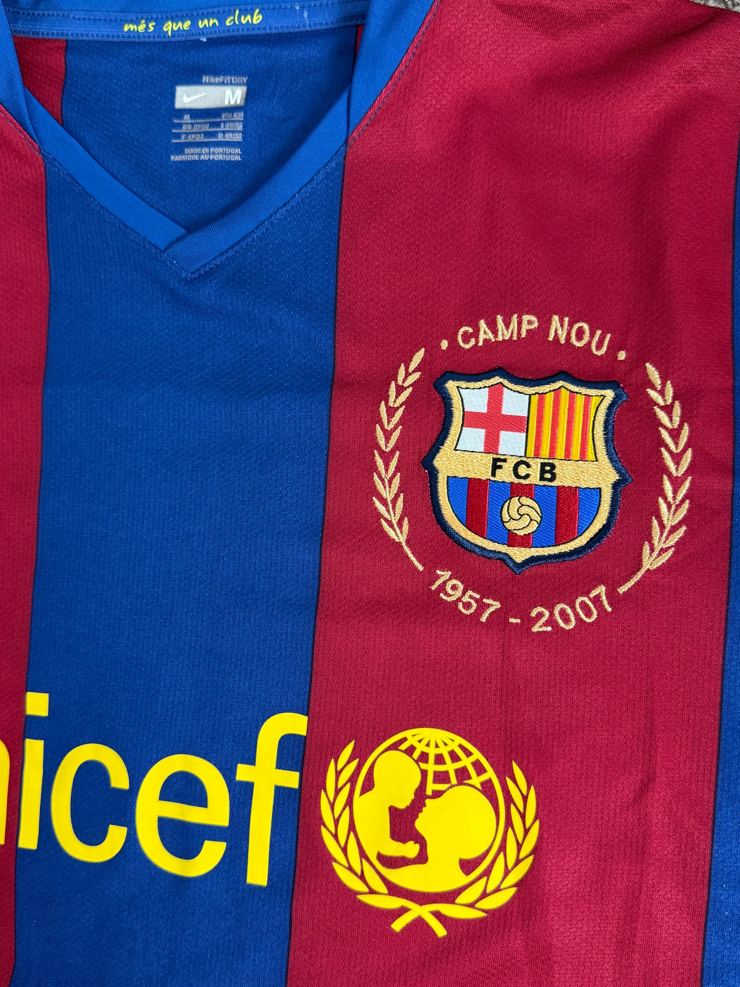 2007/08 Barcelona Home #19 Messi (M)