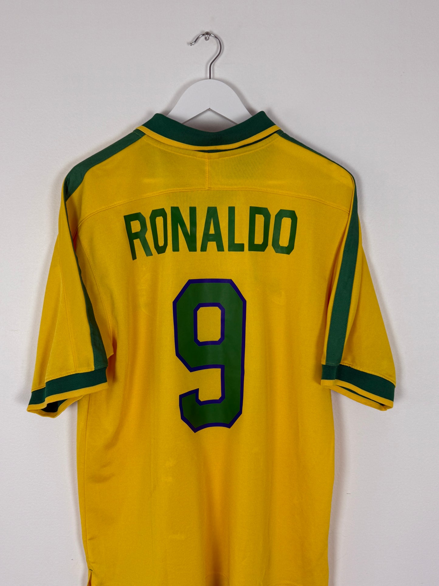 1997 Brazil Copa America Home #9 Ronaldo (L)