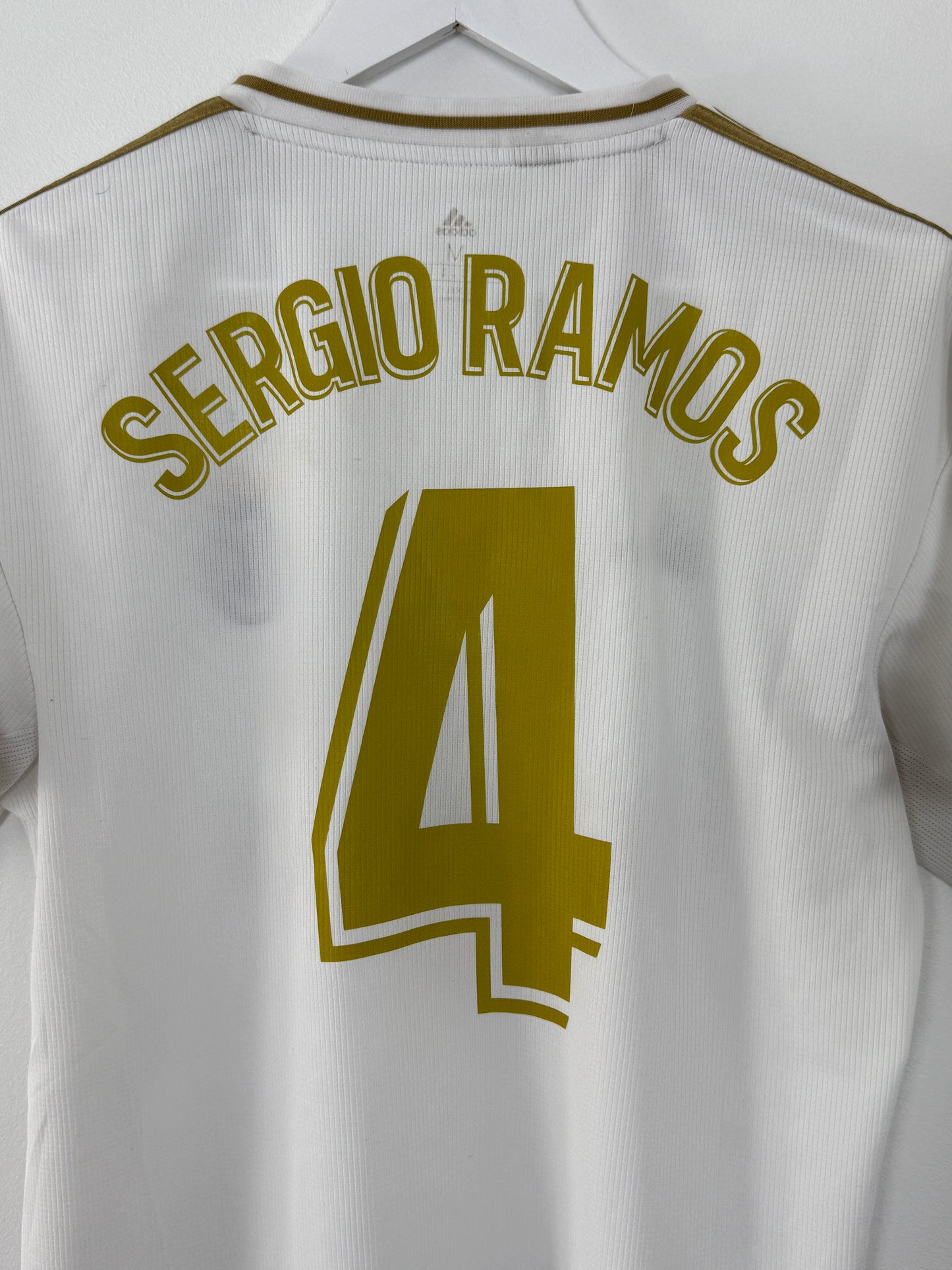 2019/20 Real Madrid Home #4 Sergio Ramos (M)