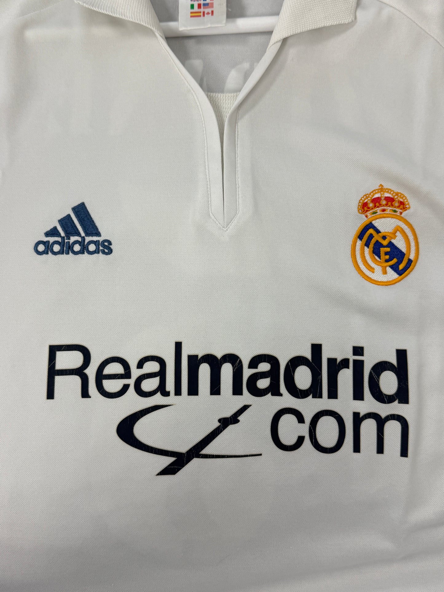 2001/02 Real Madrid Home #5 Zidane (L)