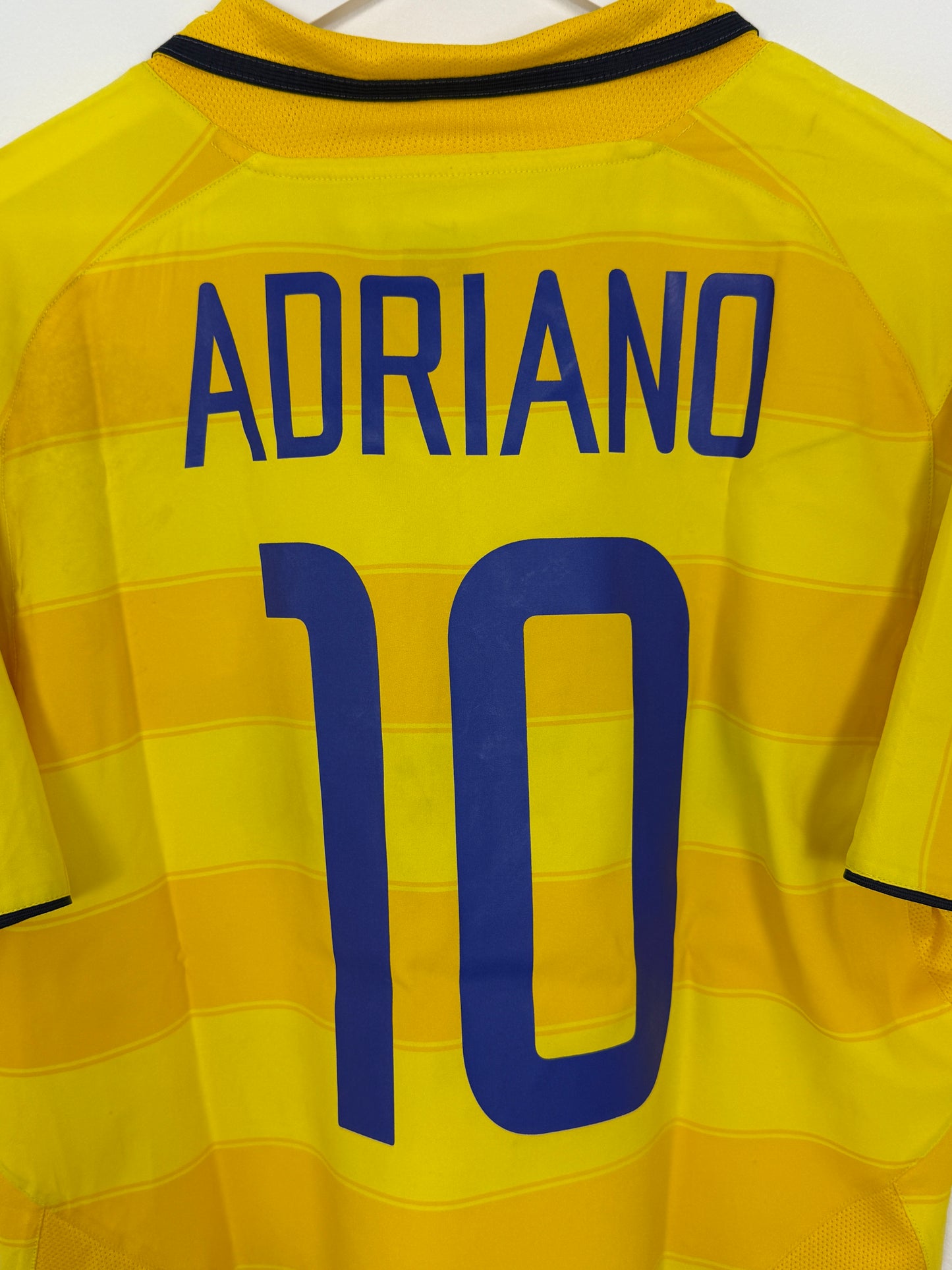 2003/04 Inter Milan Away #10 Adriano (M/L)