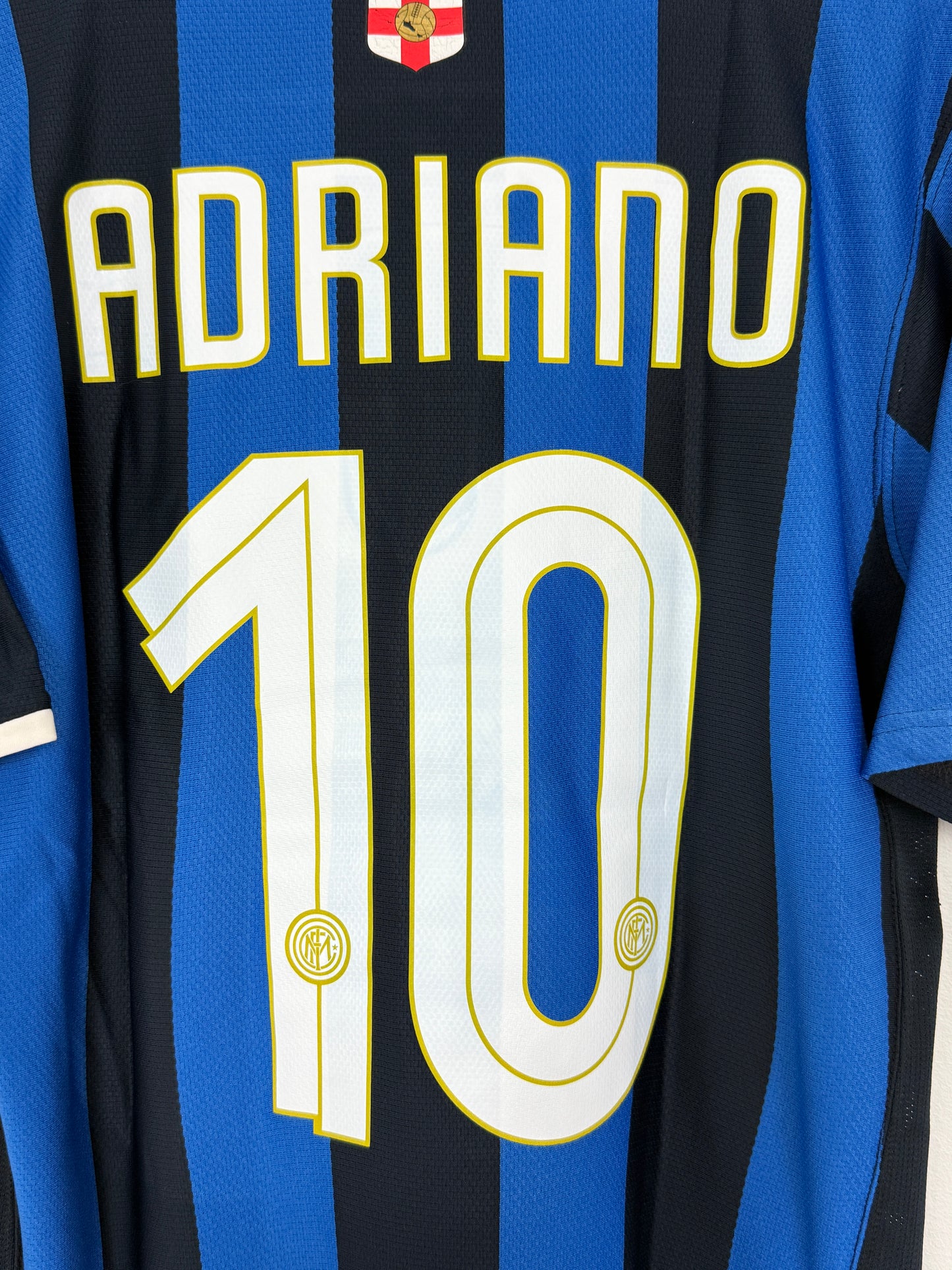 2007/08 Inter Milan Home #10 Adriano (M)