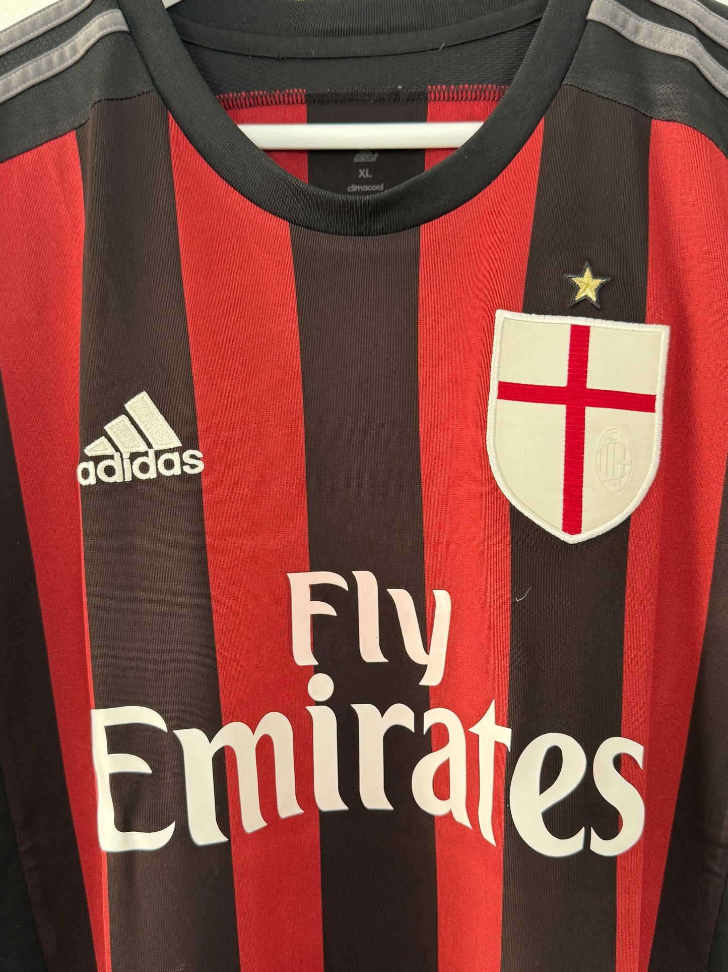 2015/16 AC Milan Home #10 Honda (XL)