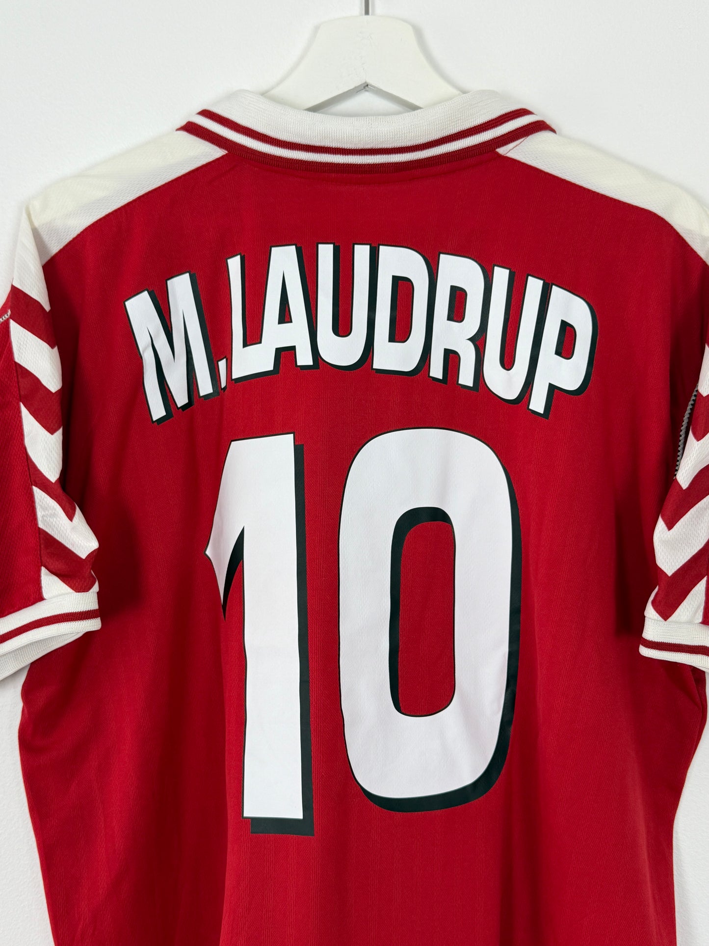 1998 Denmark Home Laudrup #10 (L/XL)