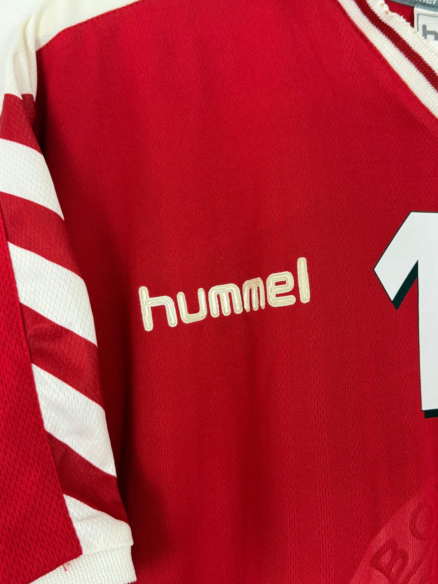 1998 Denmark Home Laudrup #10 (L/XL)
