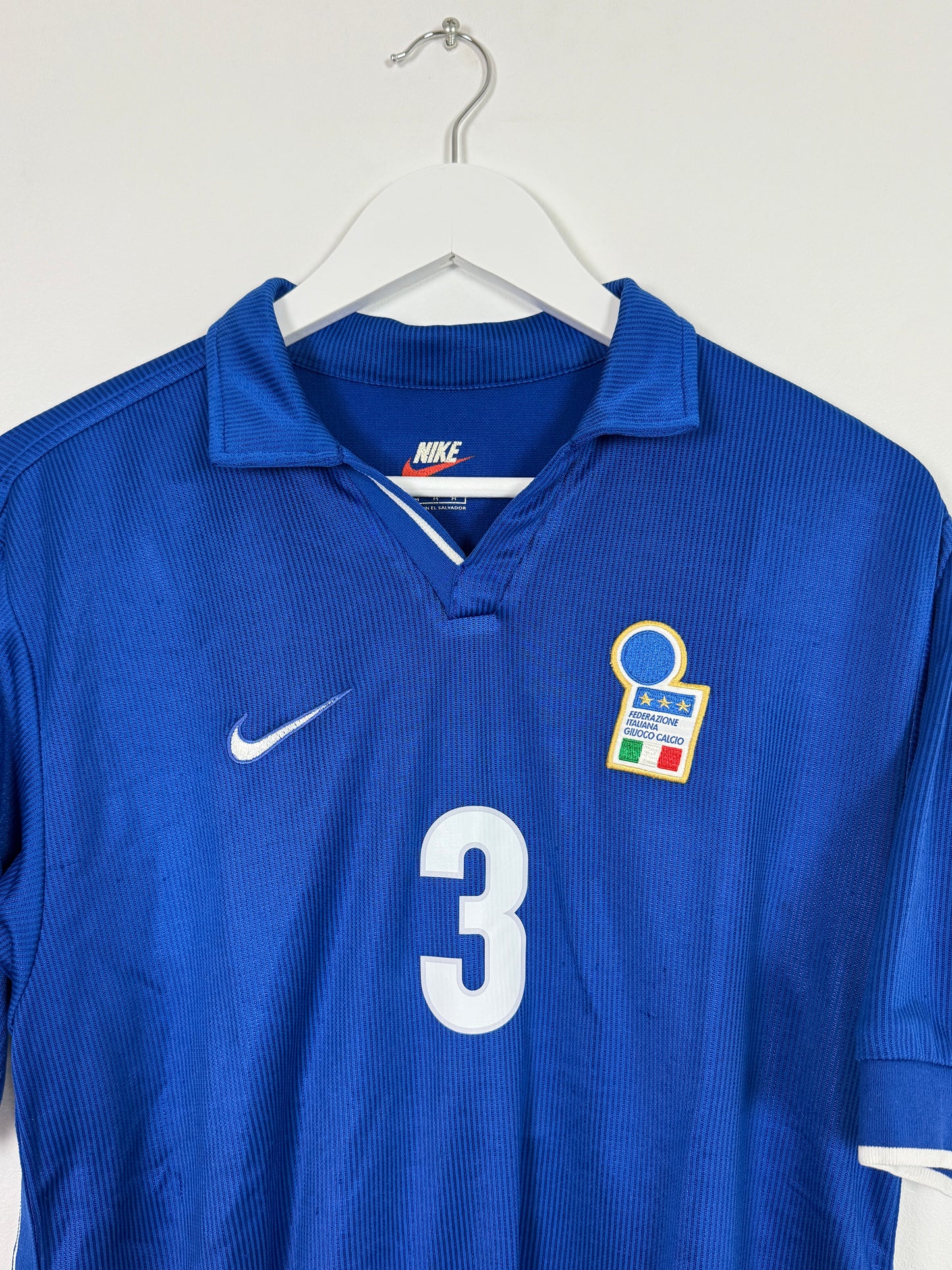 1998 Italy Home Maldini #3 (M)