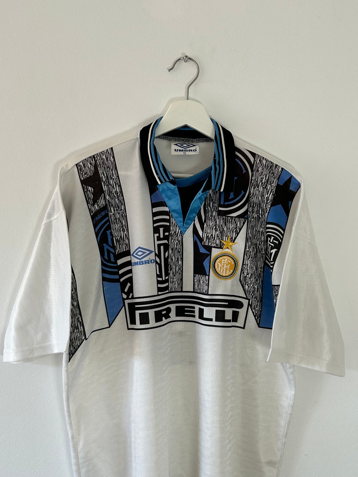 1995/96 Inter Milan R. Carlos #6 Away (L)