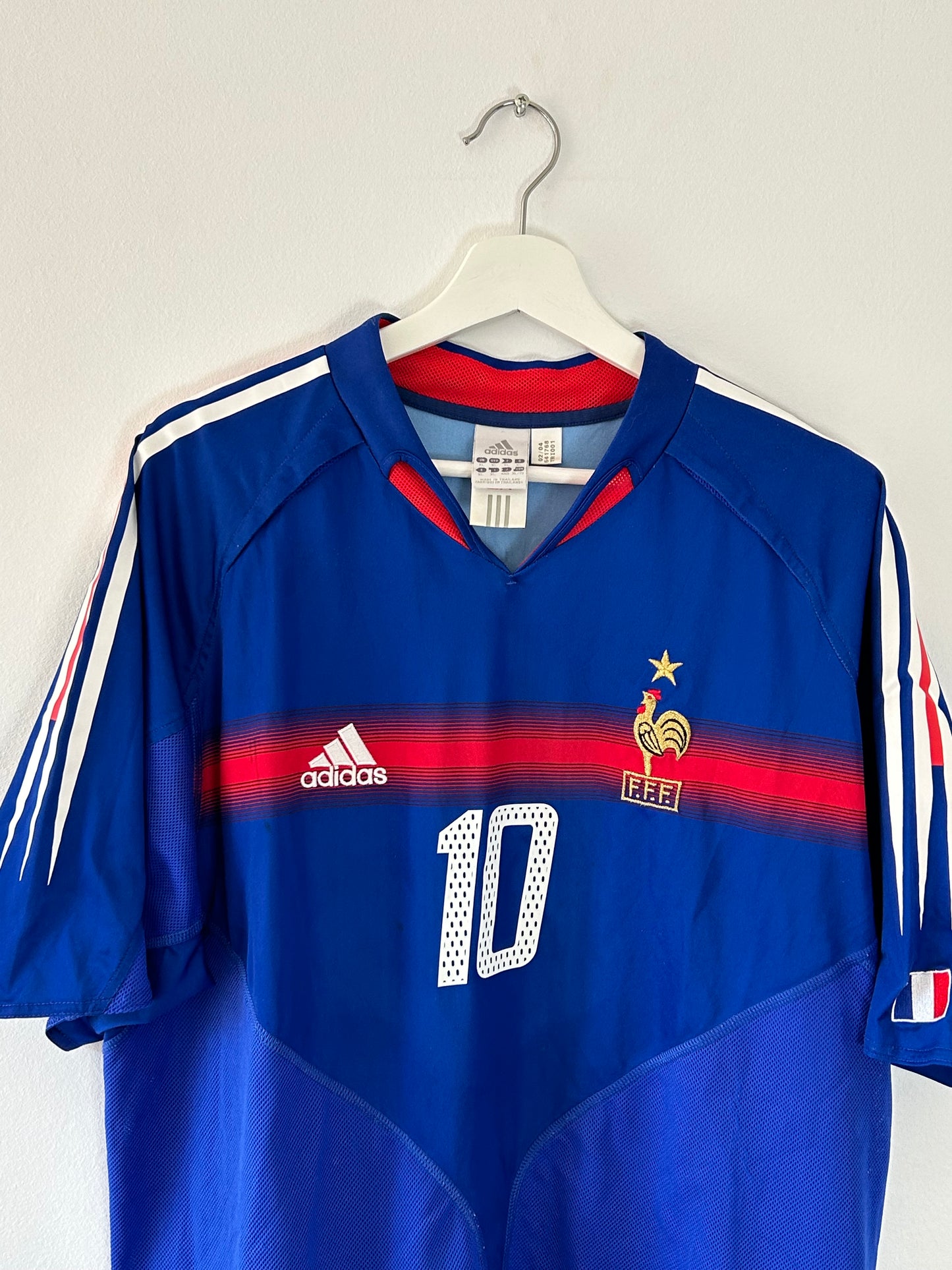 2004 France Zidane #10 Home (XL)