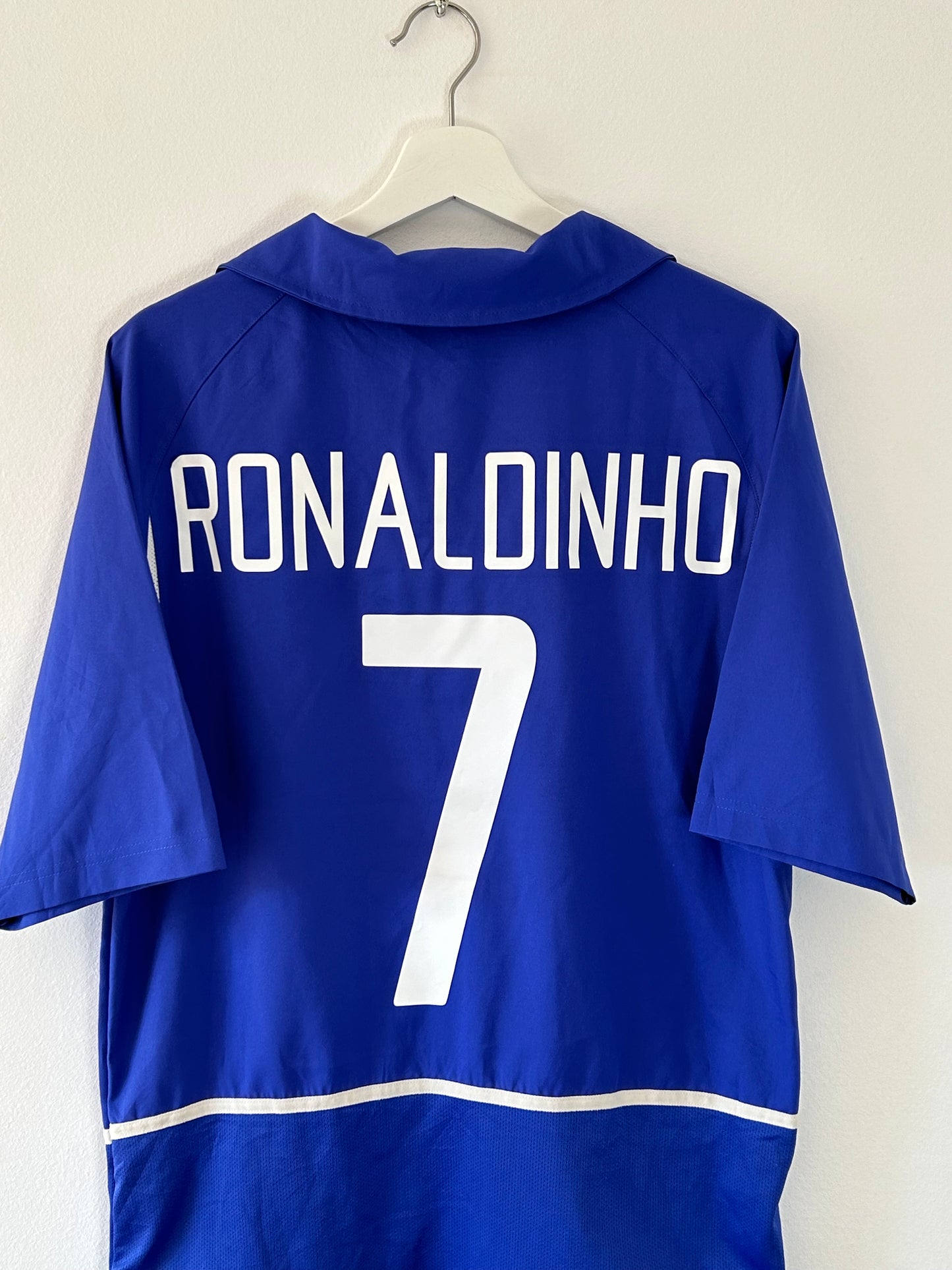 2002 Brazil Ronaldinho #10 Away (XL)