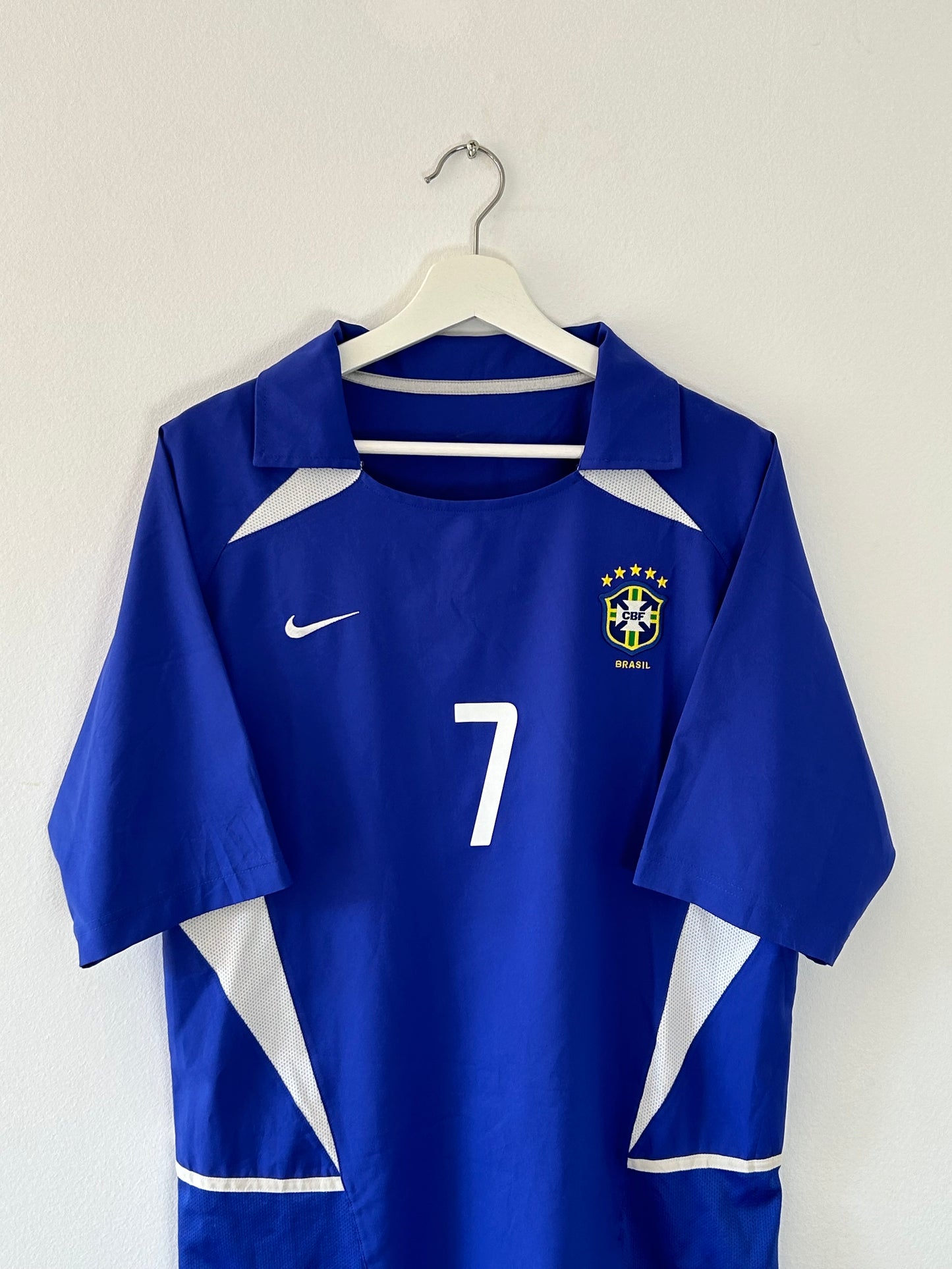 2002 Brazil Ronaldinho #10 Away (XL)