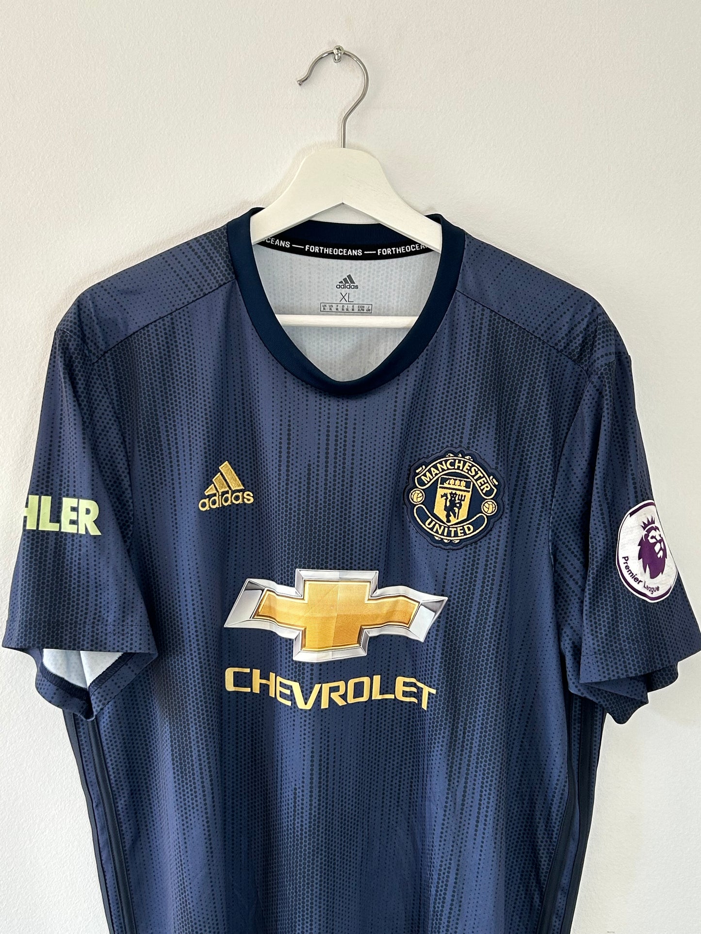 2018/2019 Manchester United Pogba #6 Home Third (XL)
