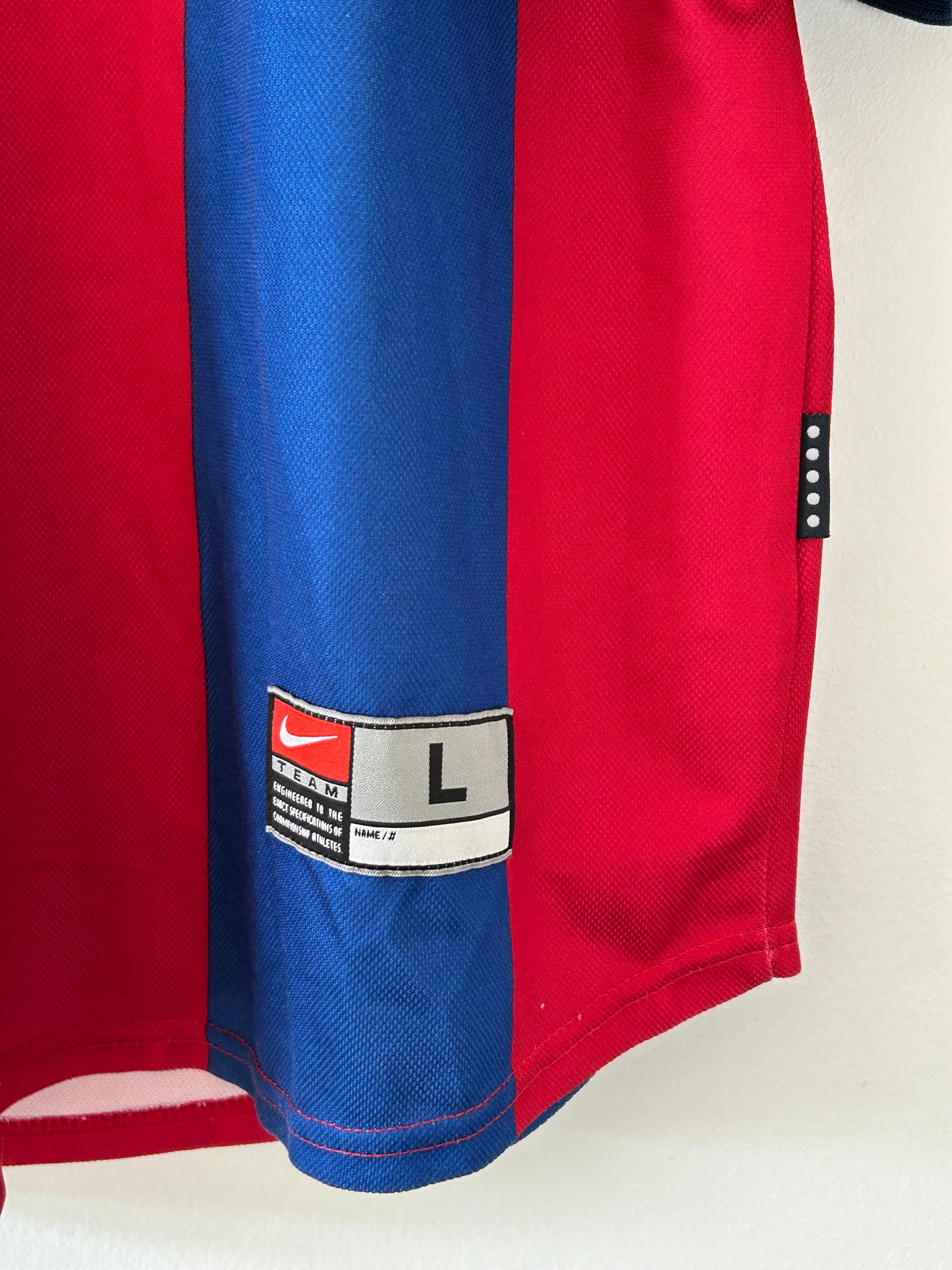 1998/99 FC Barcelona Guardiola #4 Home (L)