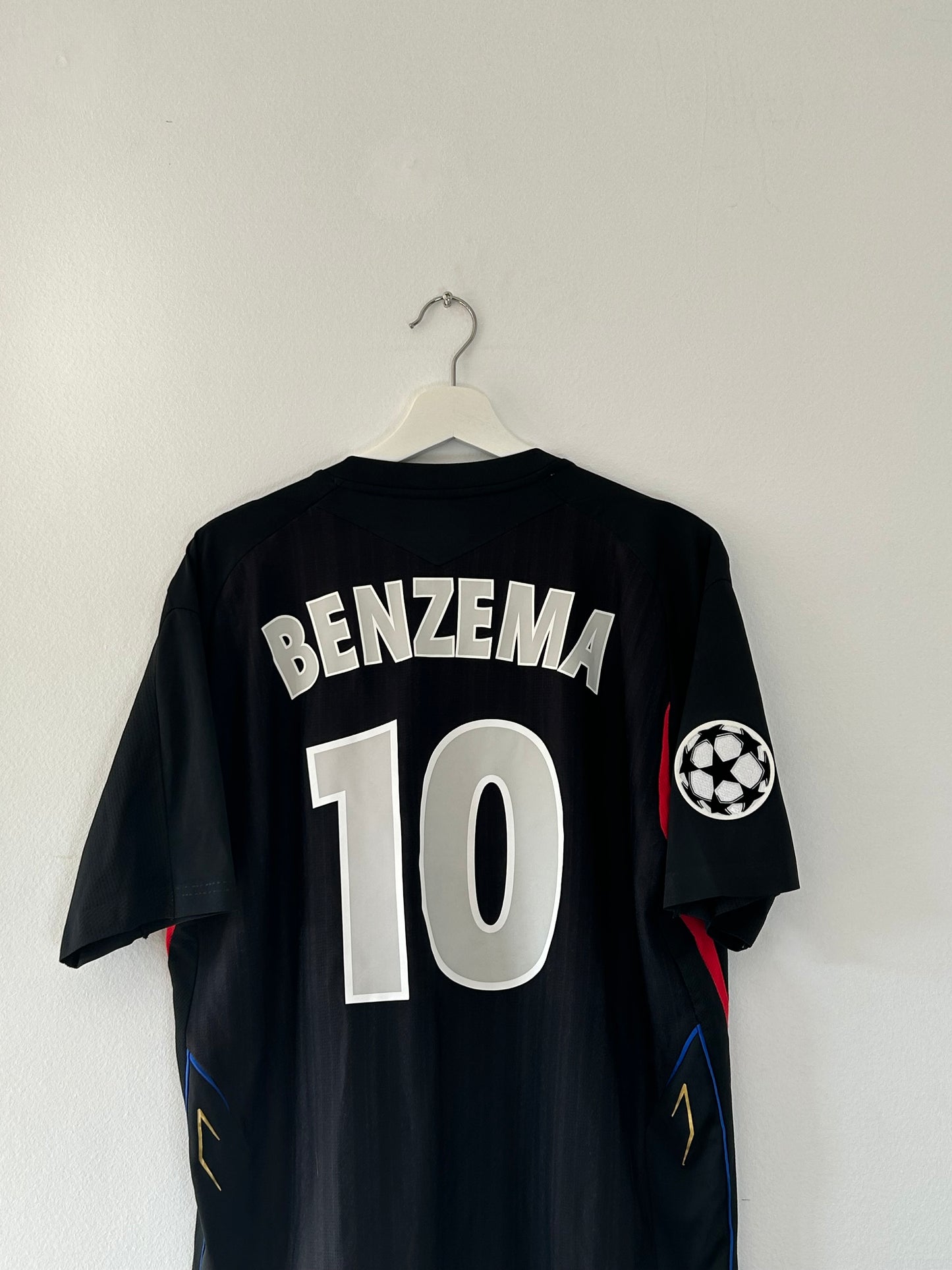 2007/08 Lyon Benzema #10 Third (XL)