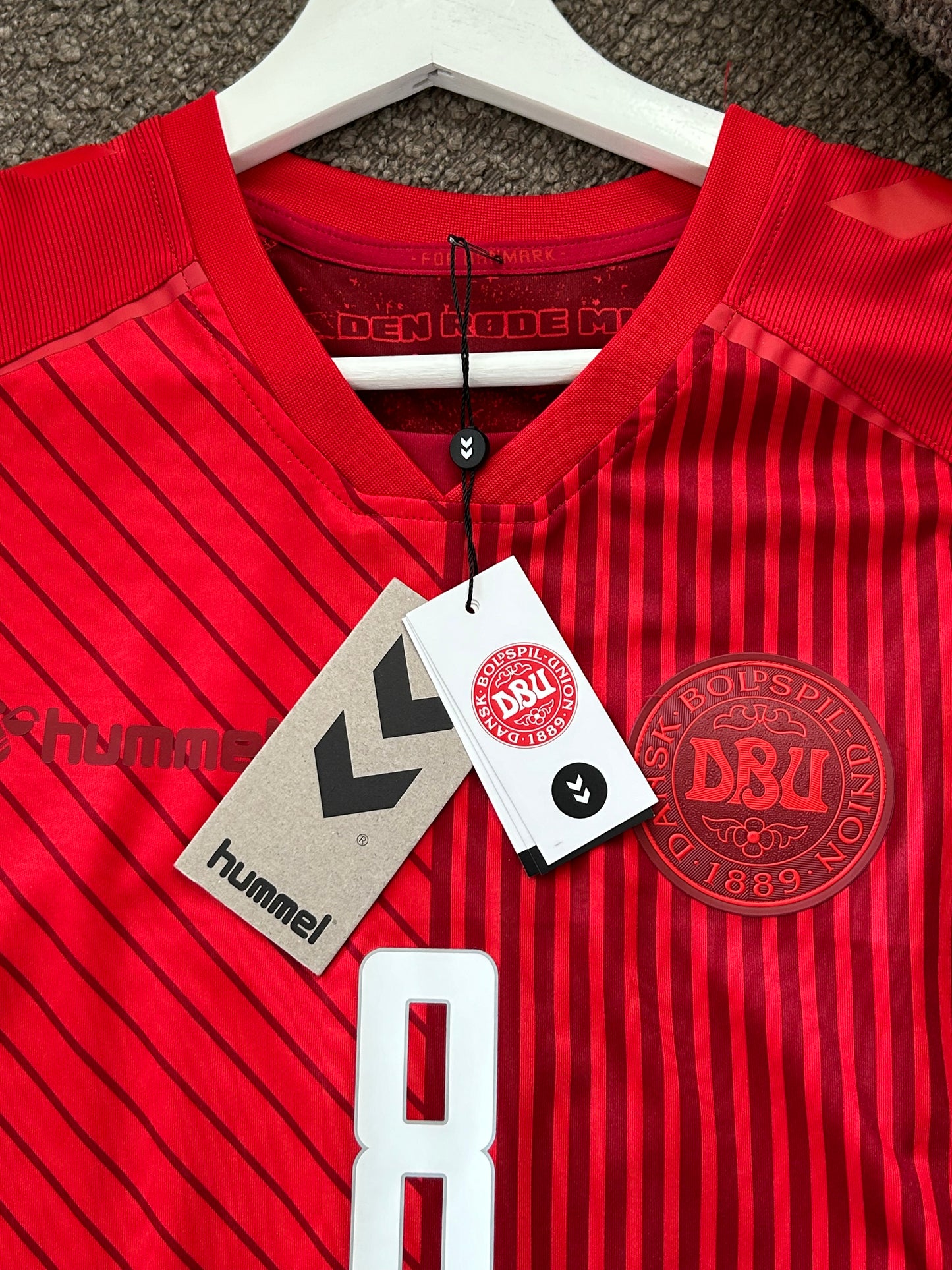2021 Denmark Delaney #8 Home (XL, BNWT)