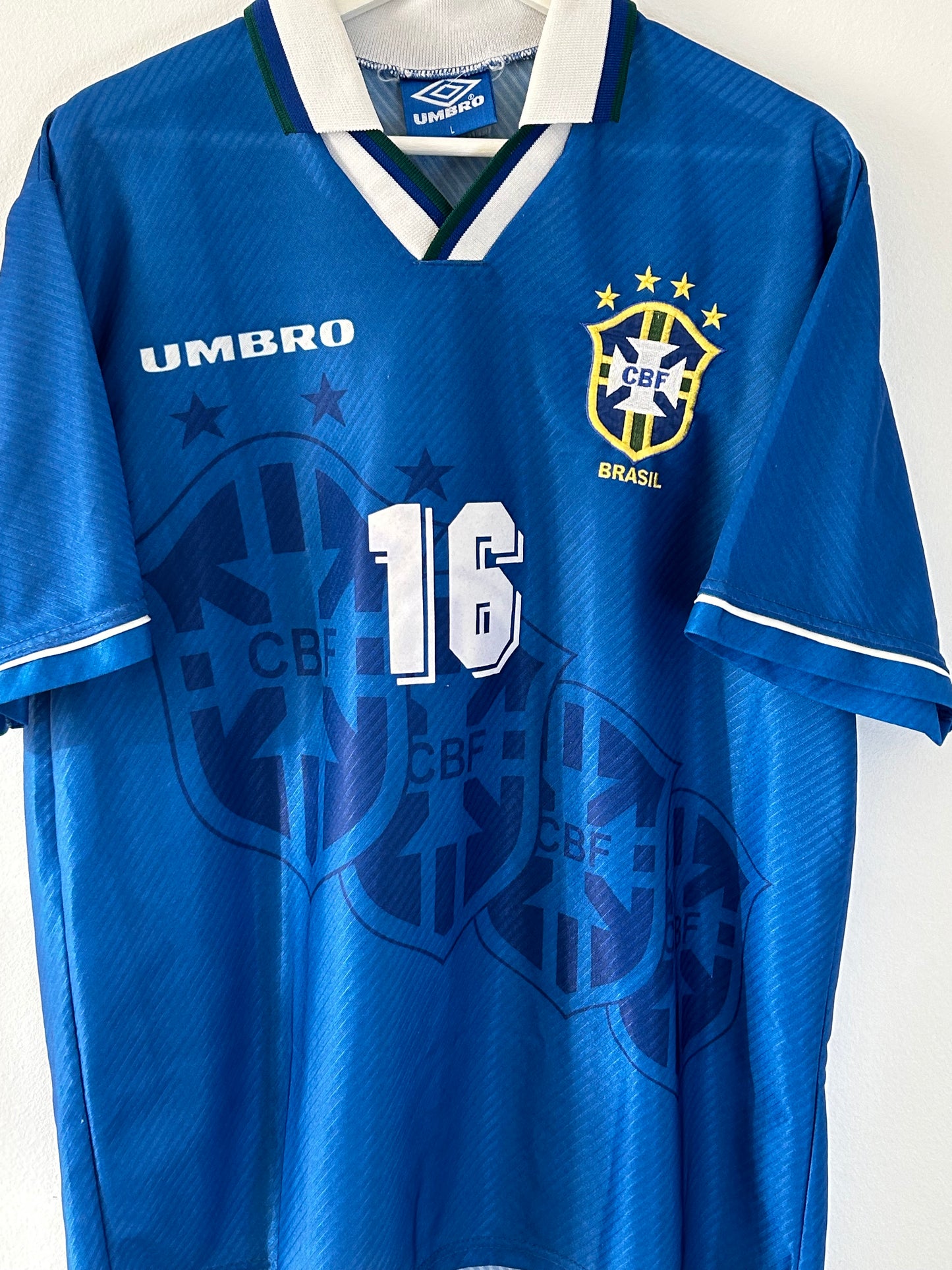 1994 Brazil Leonardo #16 Away (L)