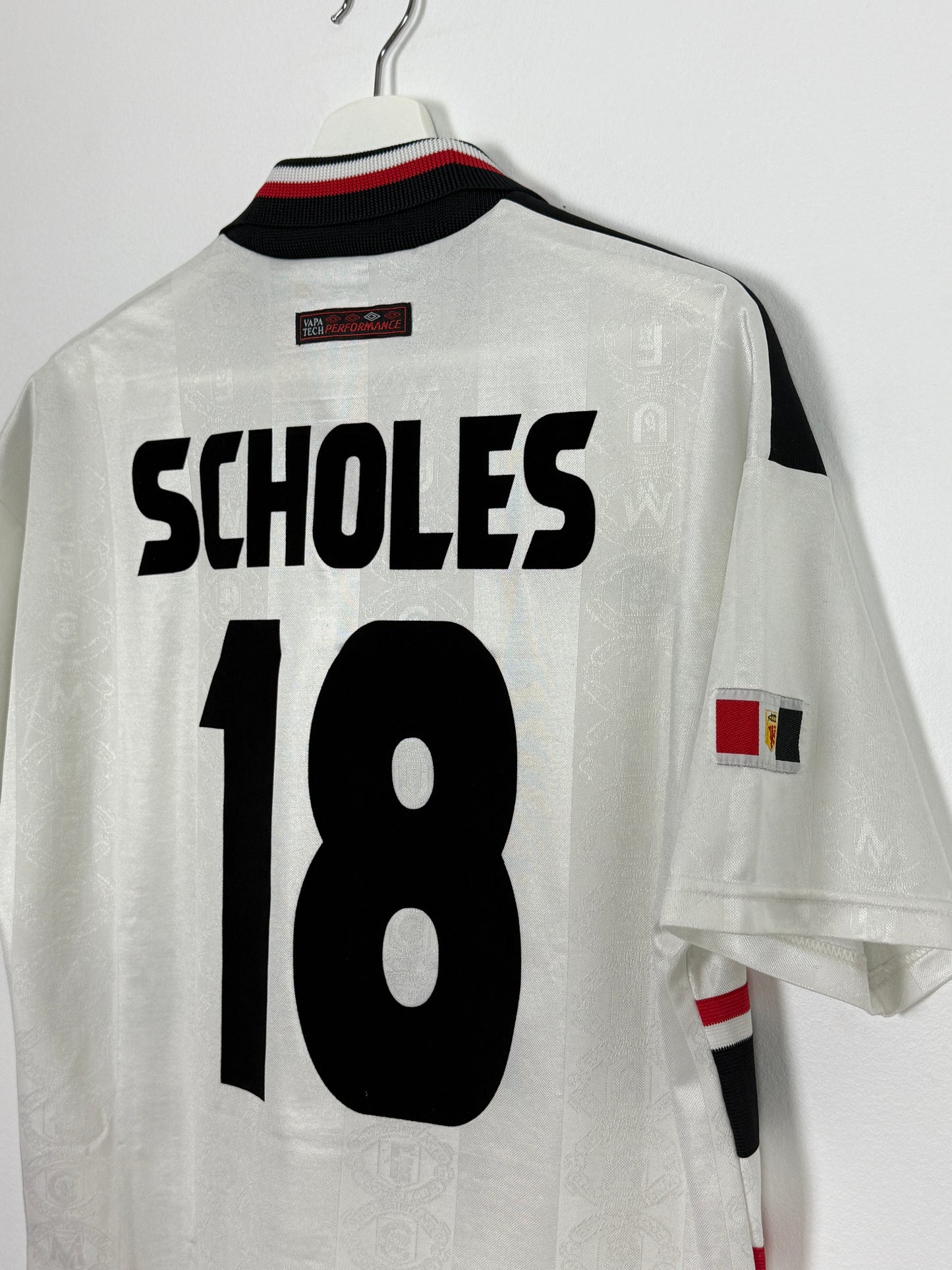 1997/99 Manchester United Away #18 Scholes (M)