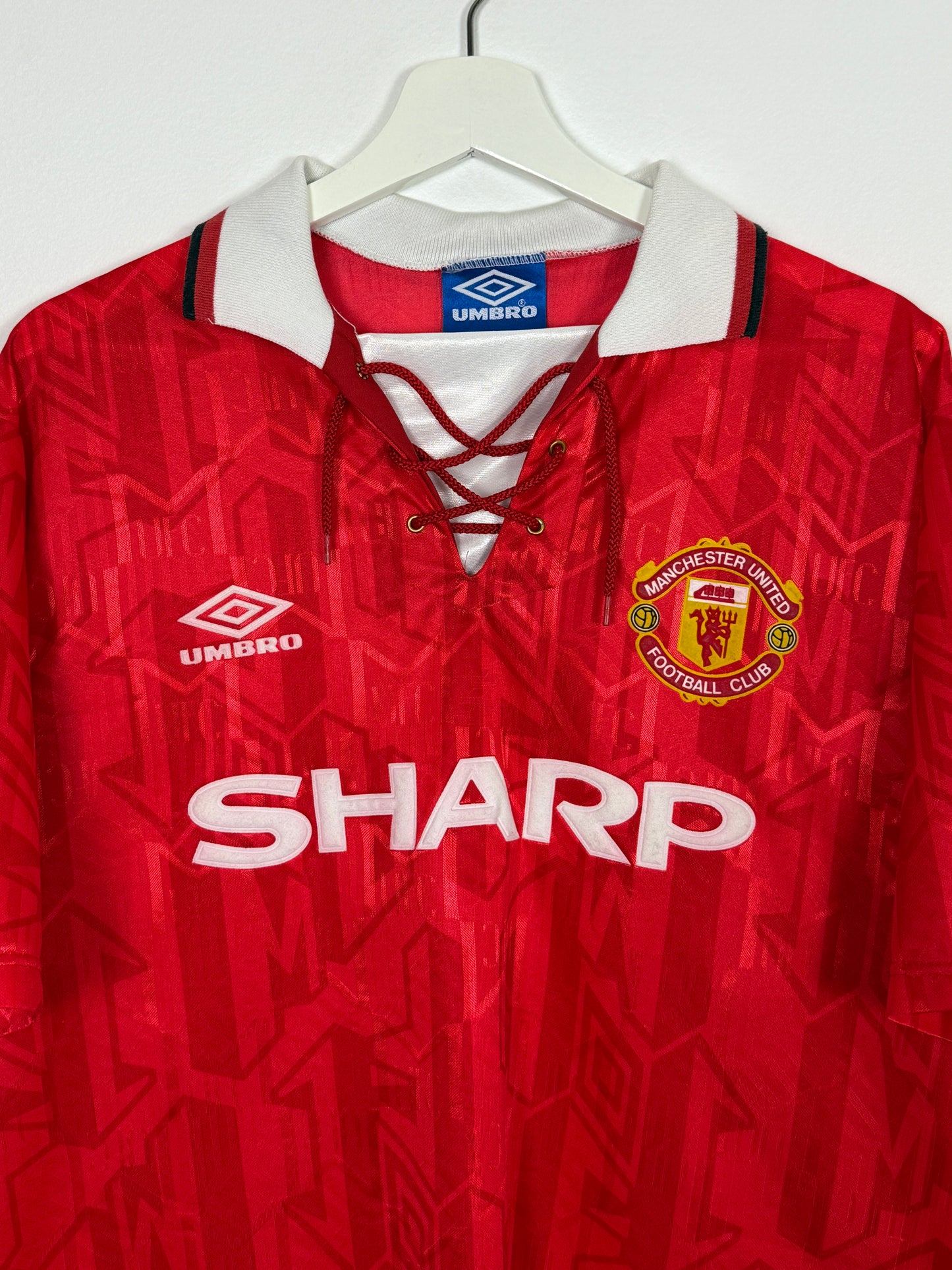1992/94 Manchester United Home #7 Cantona (L)