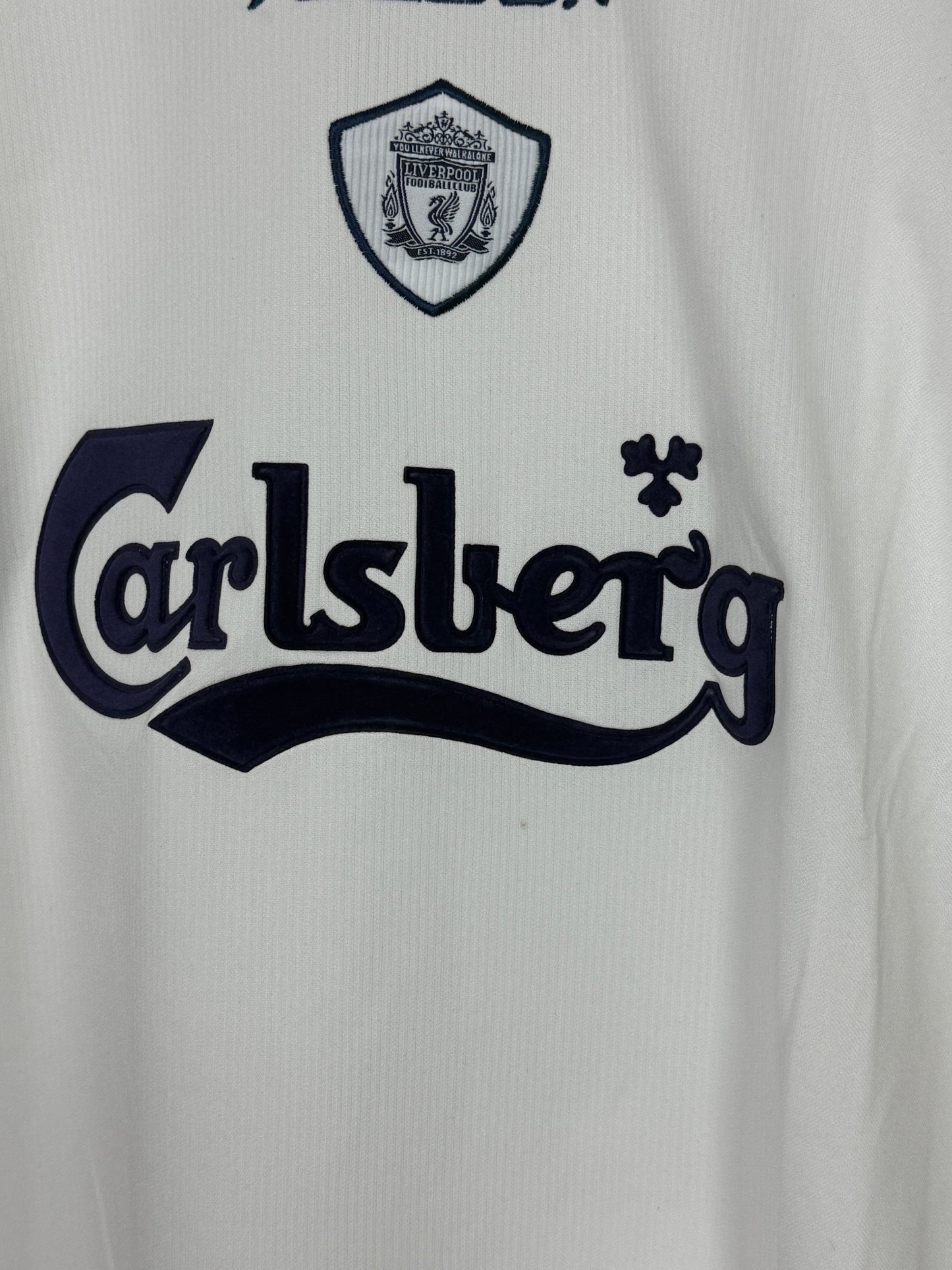 2001/03 Liverpool Away #8 Gerrard (XL)