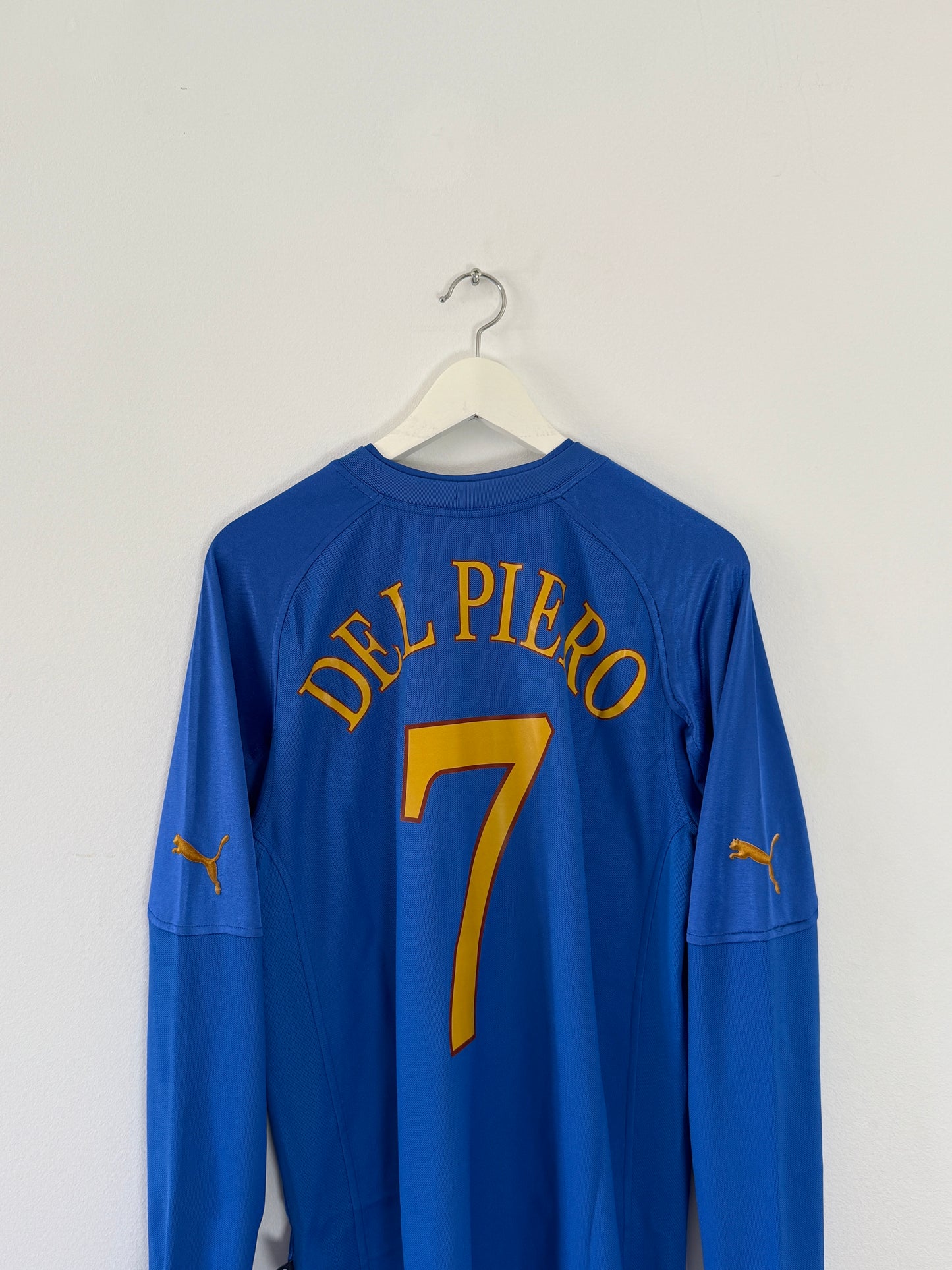 2004 Italy Home L/S #7 Del Piero (L)