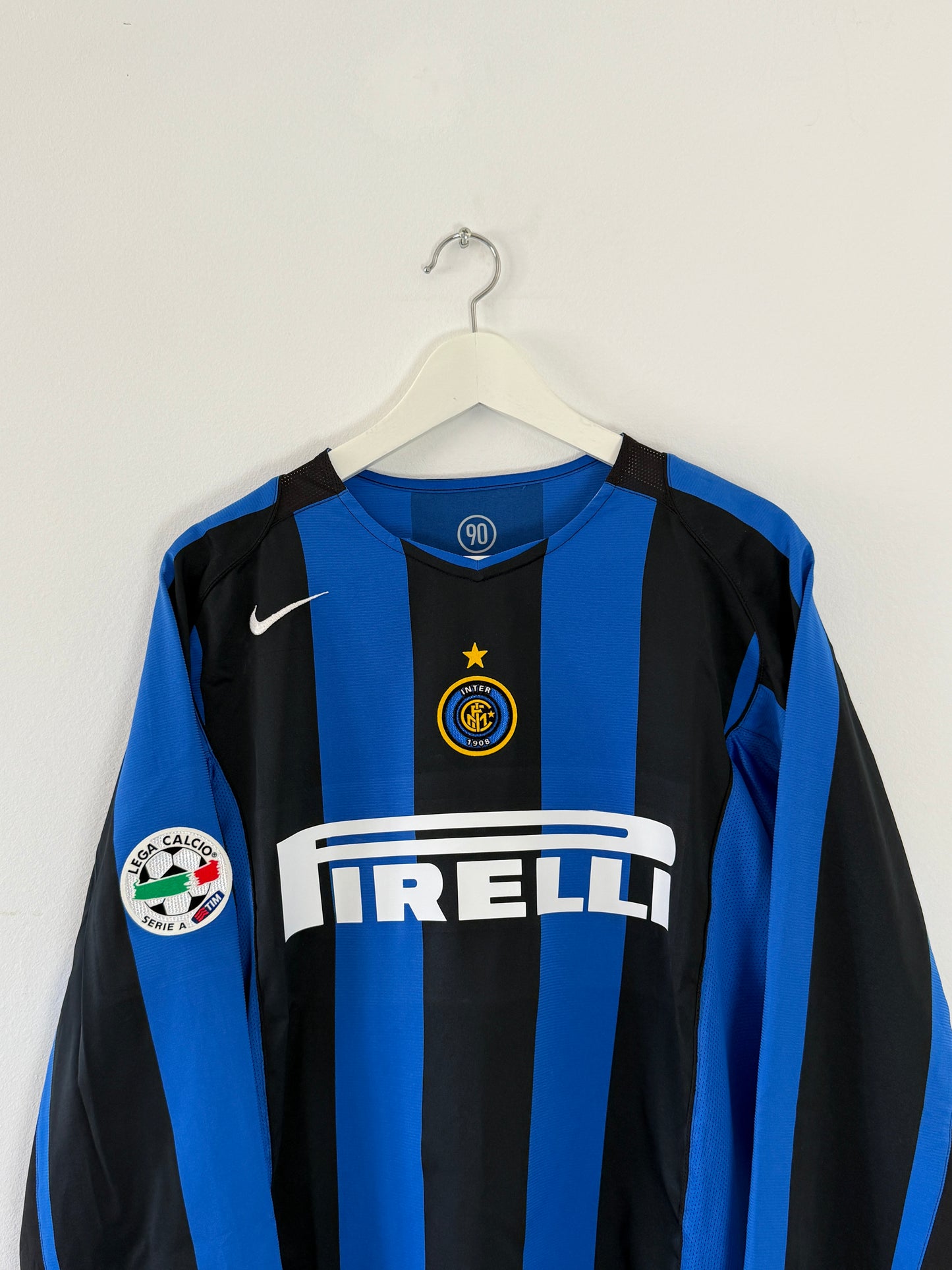 2004/05 Inter Milan Home L/S #10 Adriano (L)