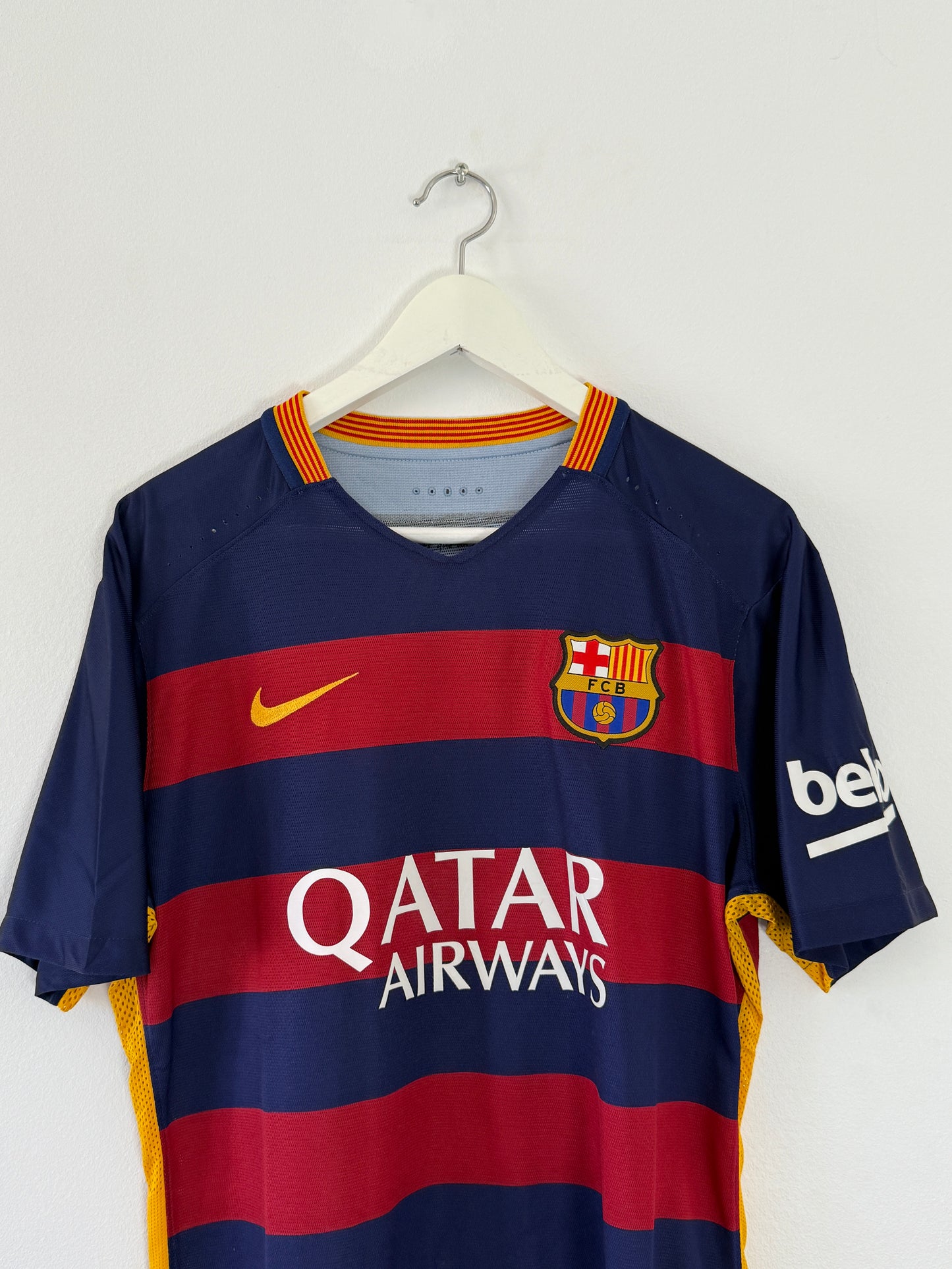 2015/16 Barcelona Home #11 Player Issue Neymar (L)