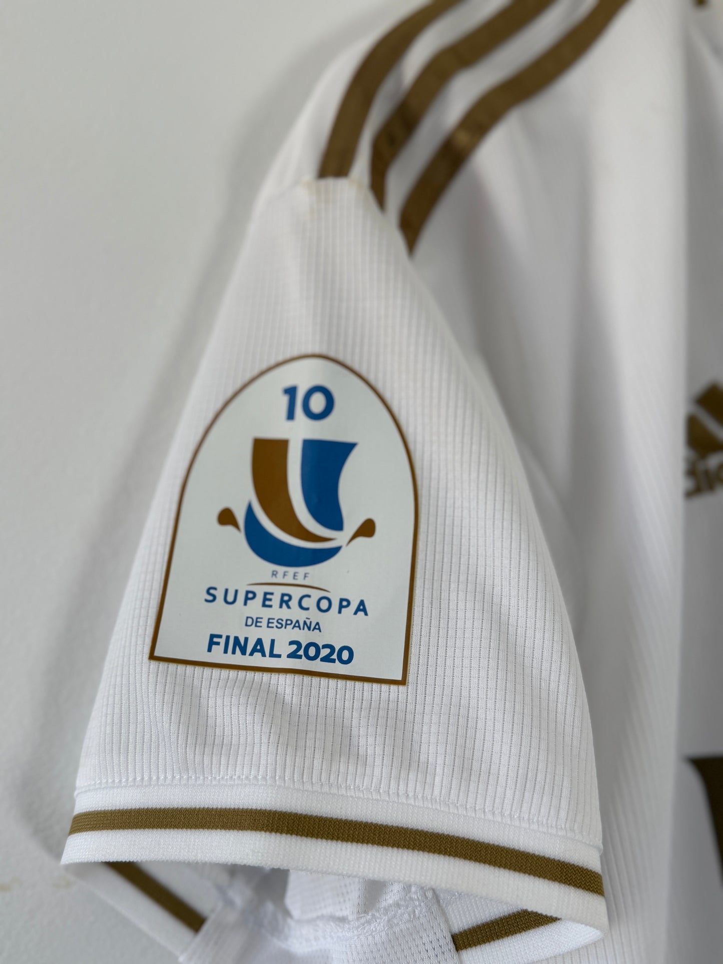 2019/20 Real Madrid Home #8 Kroos Supercopa de Espana (L, BNWT)