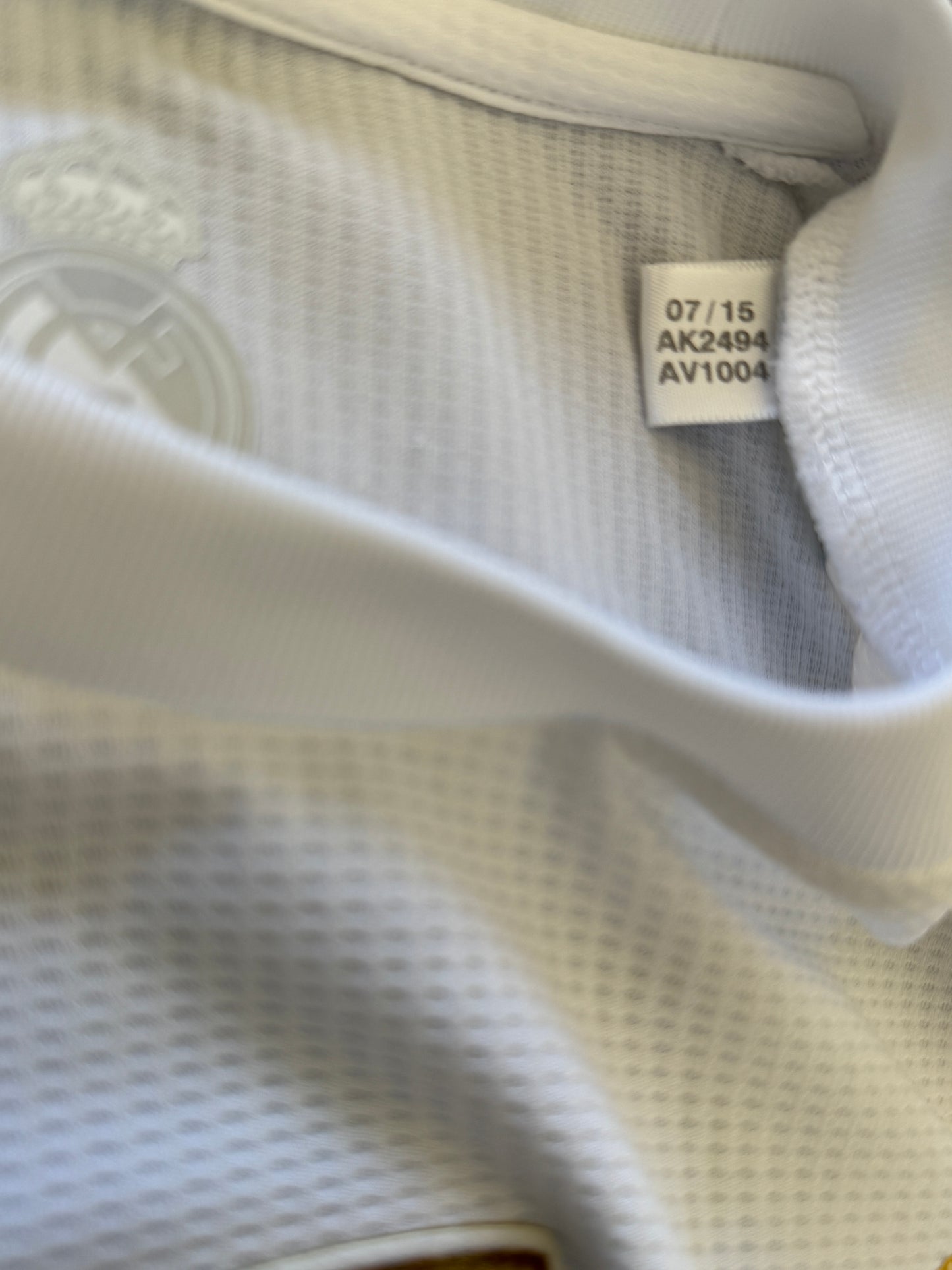 2015/16 Real Madrid Home #7 Ronaldo (S)