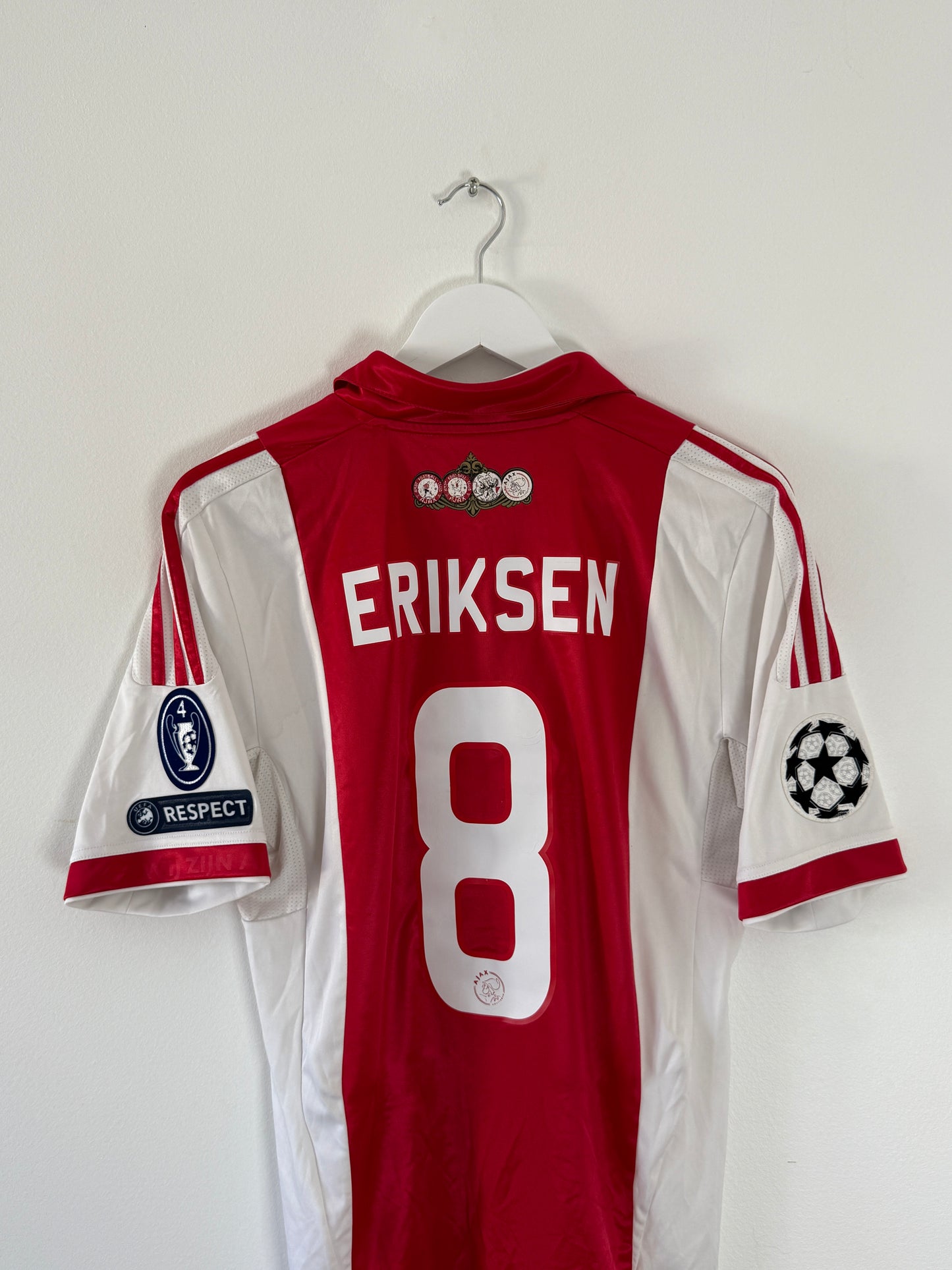 2011/12 Ajax Amsterdam Home #8 Eriksen (M)