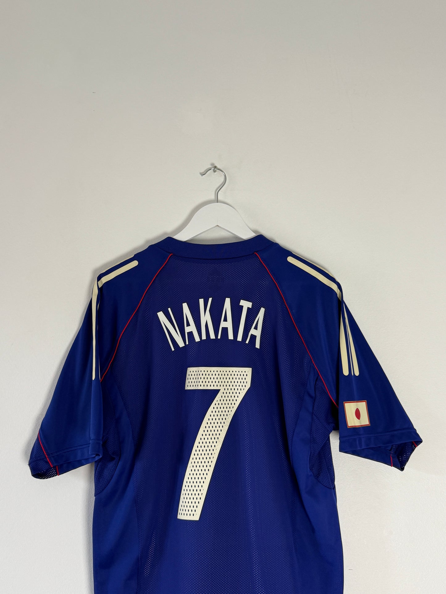 2002 Japan Home #7 Player Issue Nakata (L)