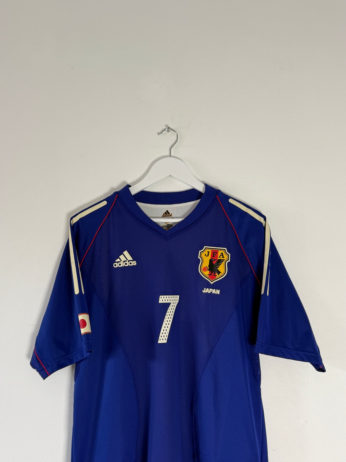 2002 Japan Home #7 Player Issue Nakata (L)