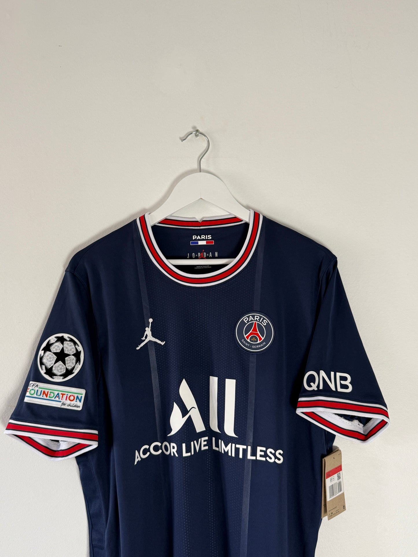 2021/22 PSG Home #30 Lionel Messi (L, BNWT)