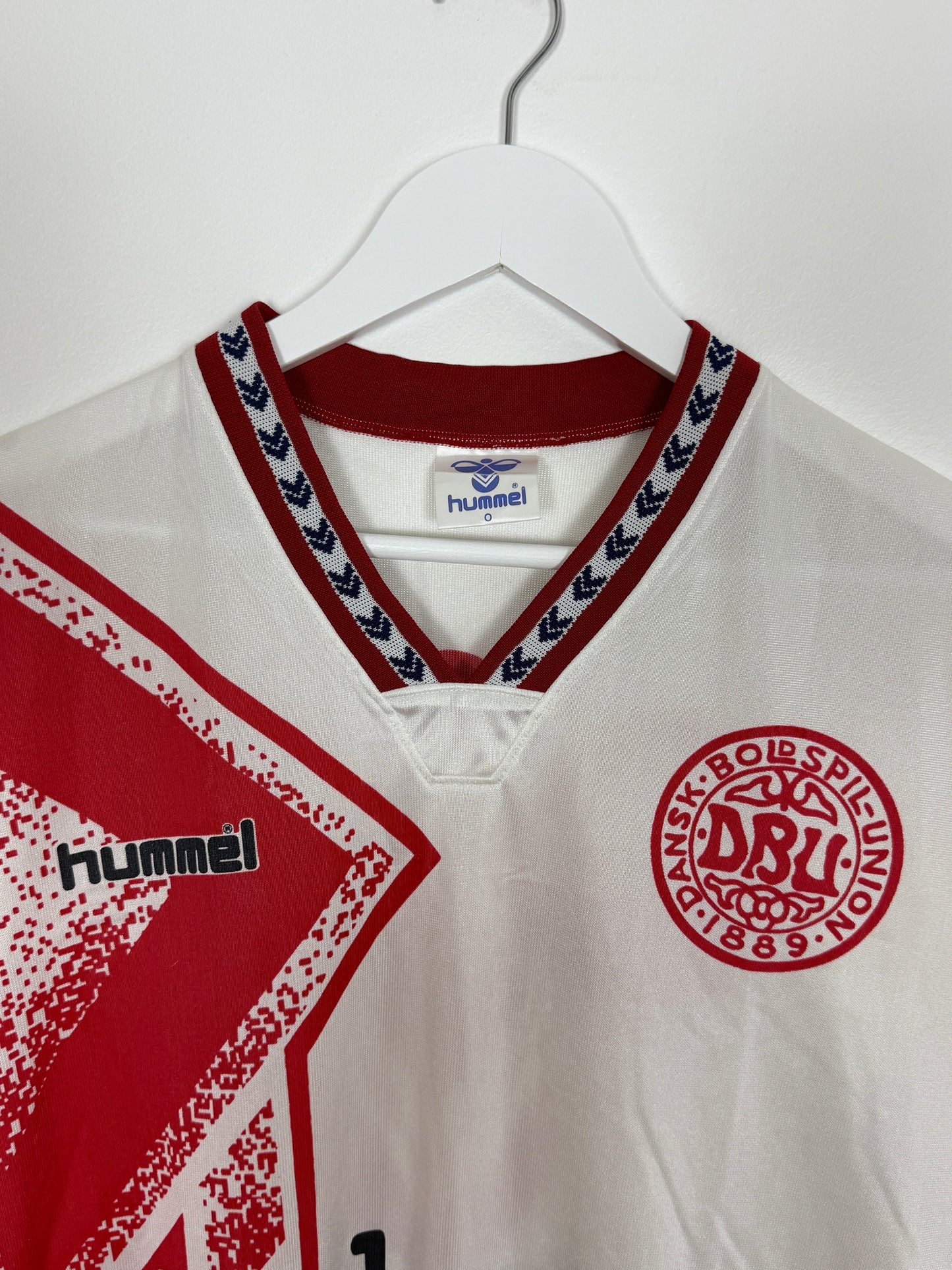 1995 Denmark Training Shirt Hummel (M/L)