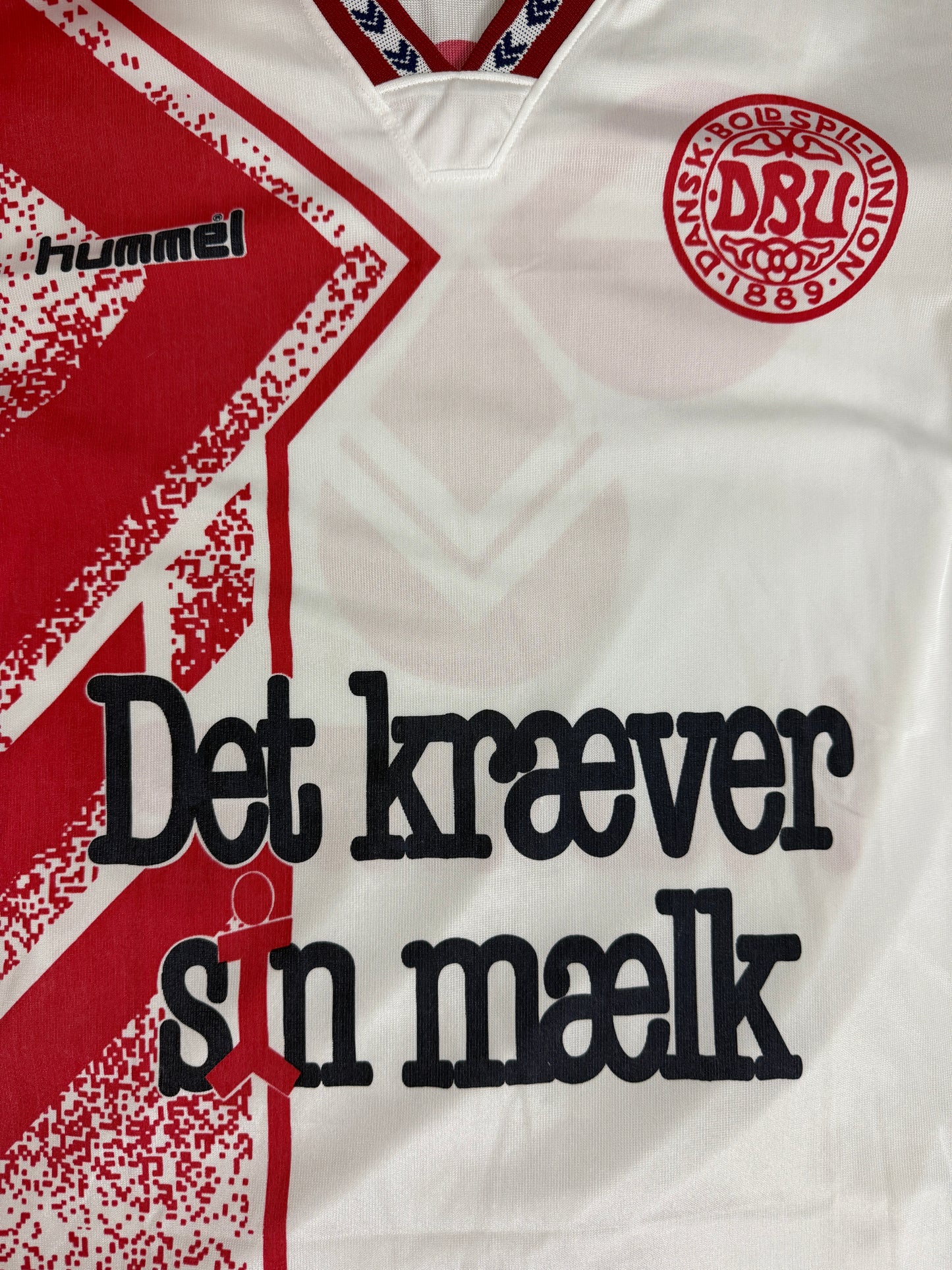 1995 Denmark Training Shirt Hummel (M/L)