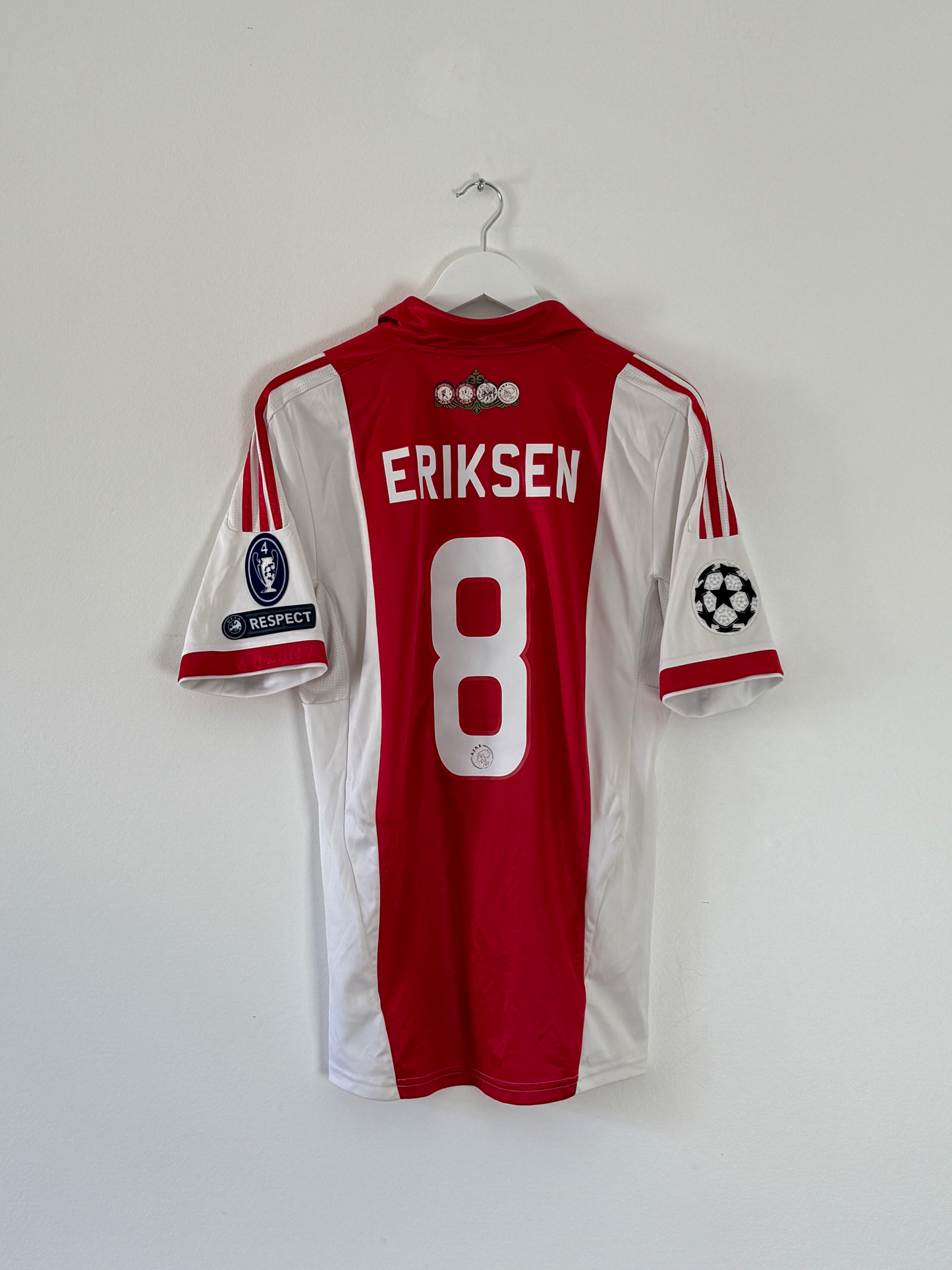 2011/12 Ajax Amsterdam Home #8 Eriksen (M)