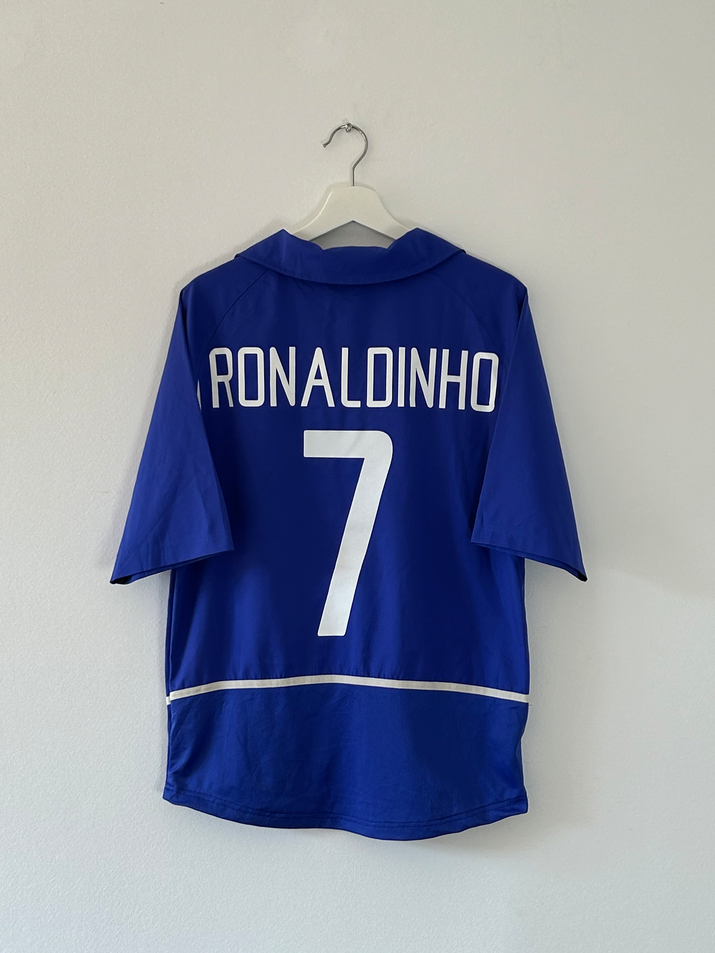 2002 Brazil Ronaldinho #10 Away (XL)