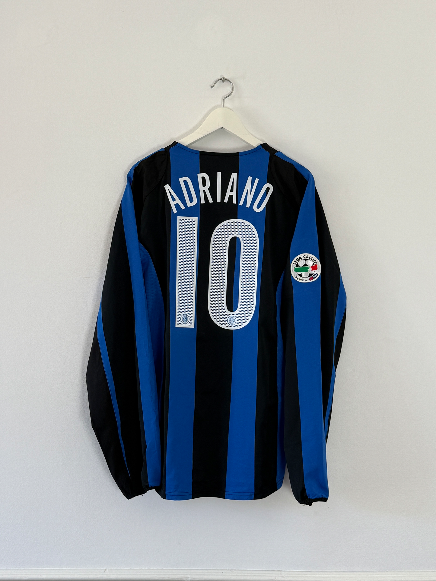 2004/05 Inter Milan Home L/S #10 Adriano (L)