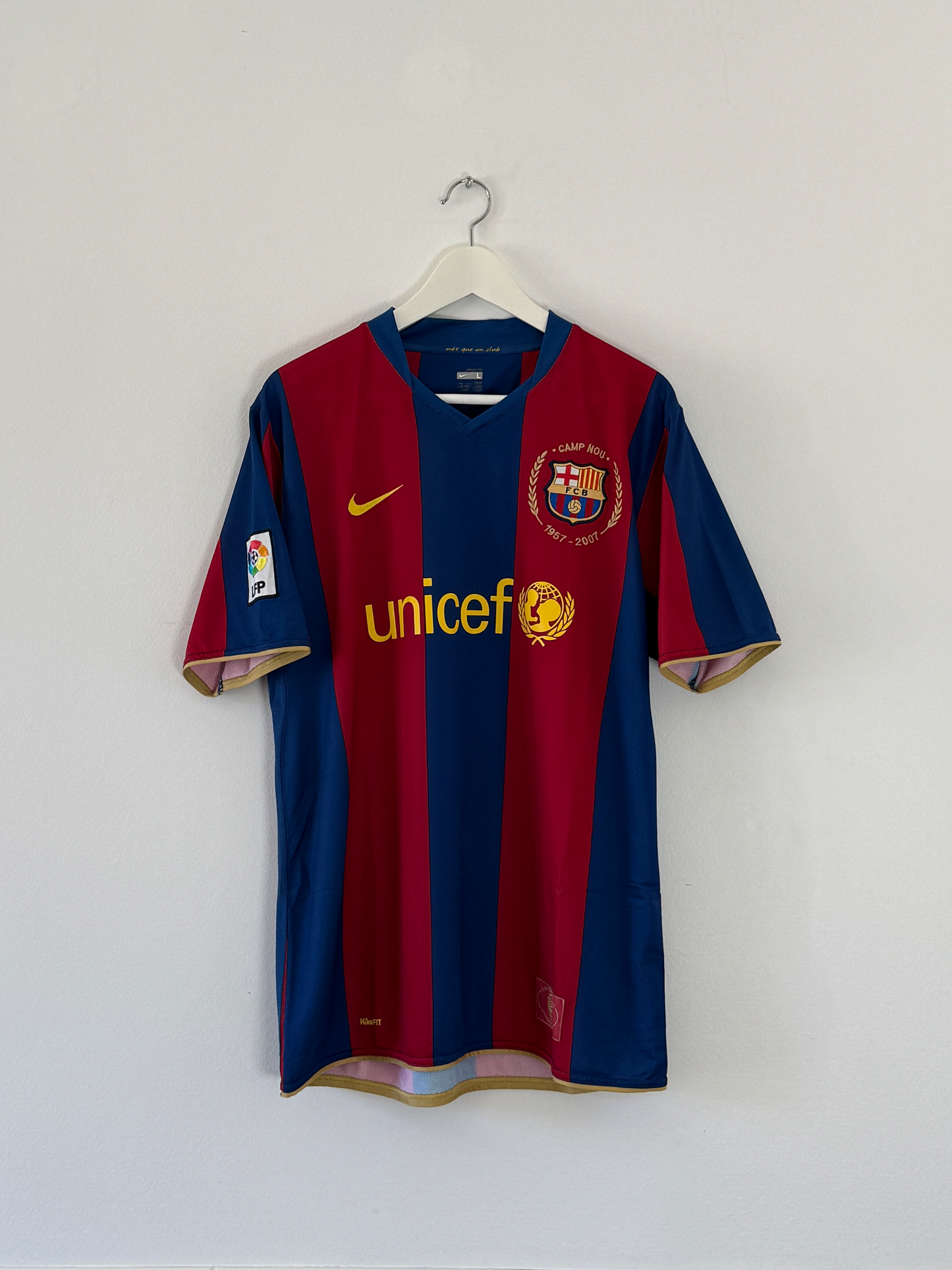 2007/08 Barcelona Home #14 Henry (L)