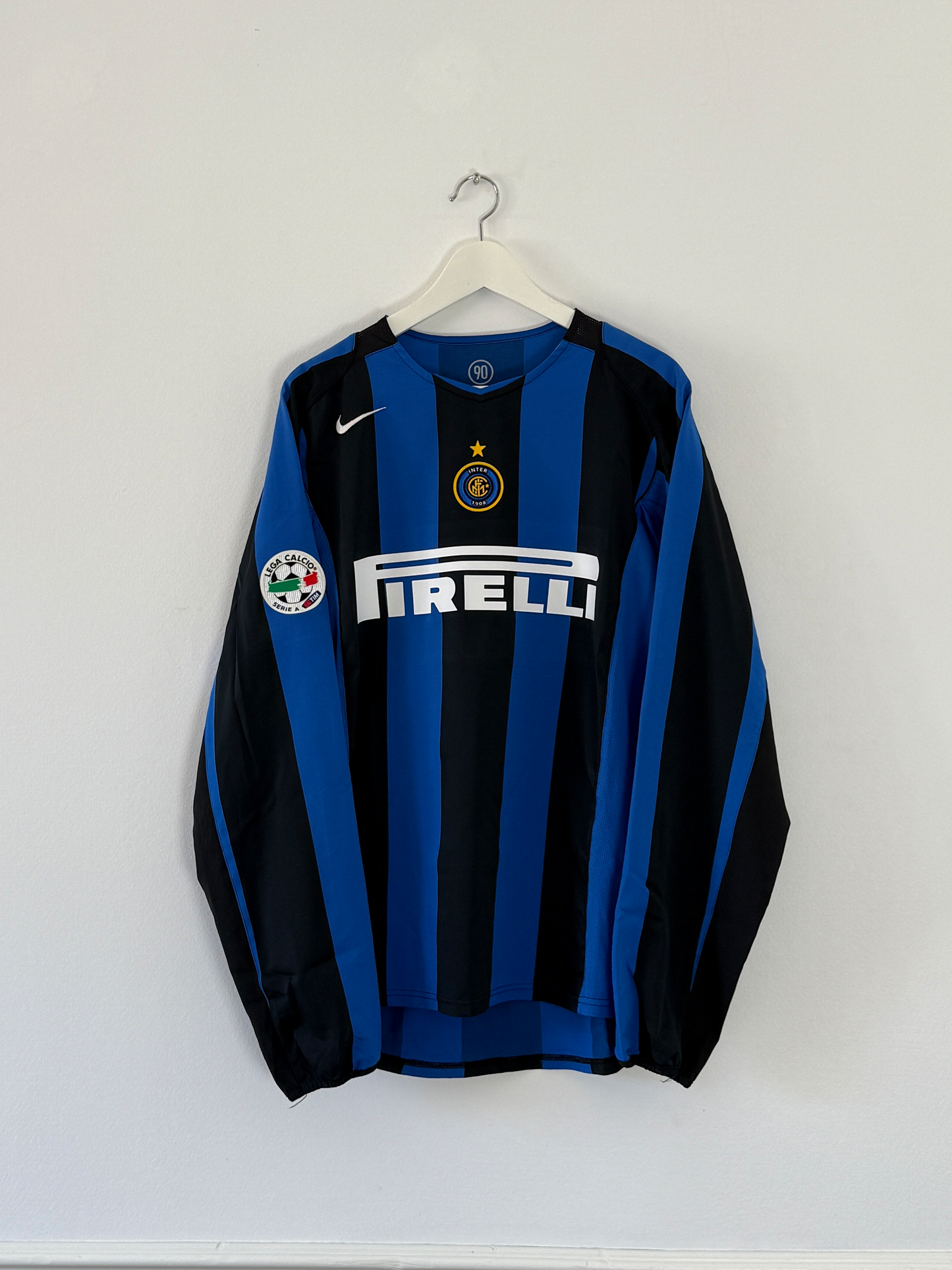2004/05 Inter Milan Home L/S #10 Adriano (L)