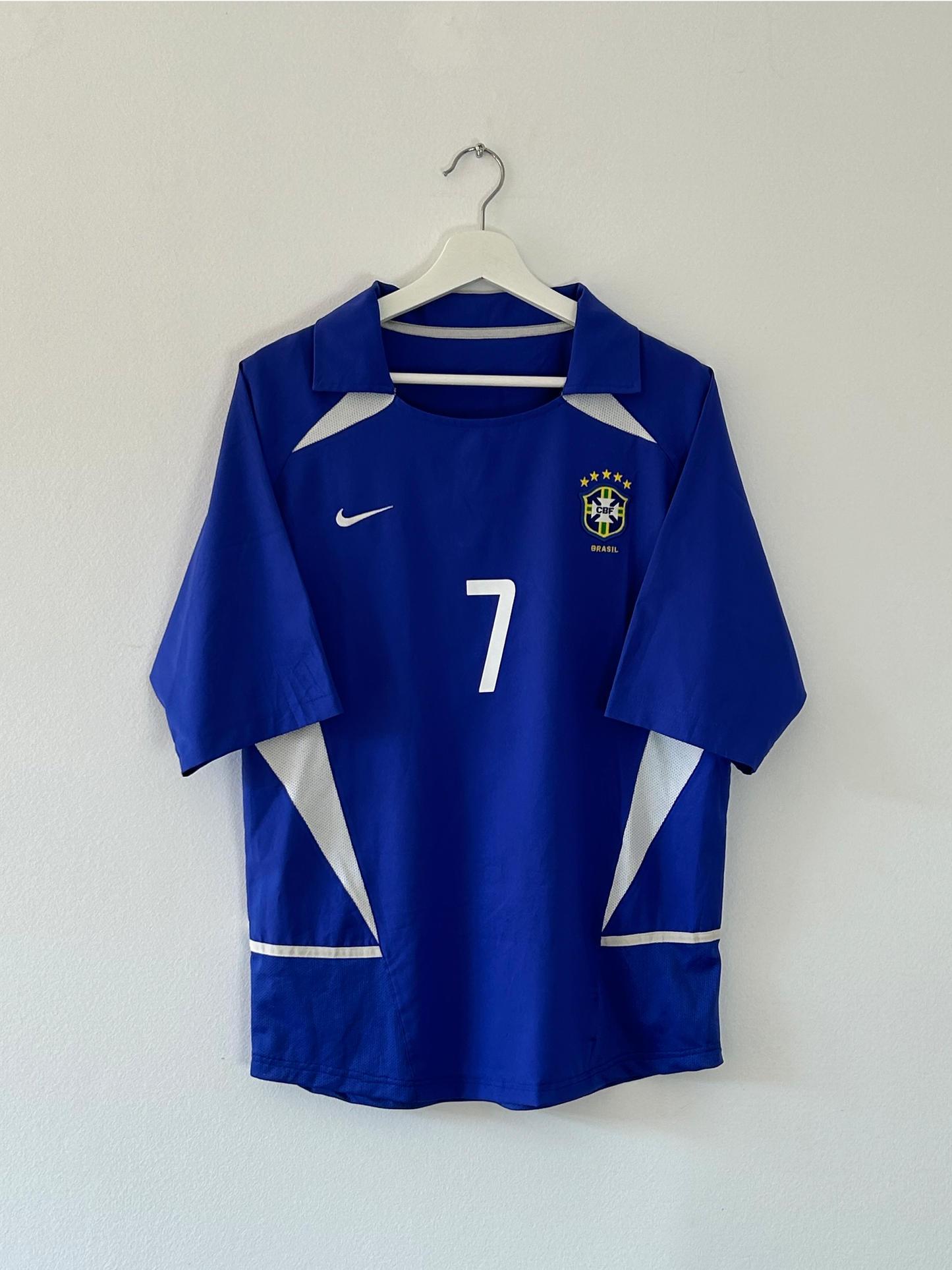 2002 Brazil Ronaldinho #10 Away (XL)