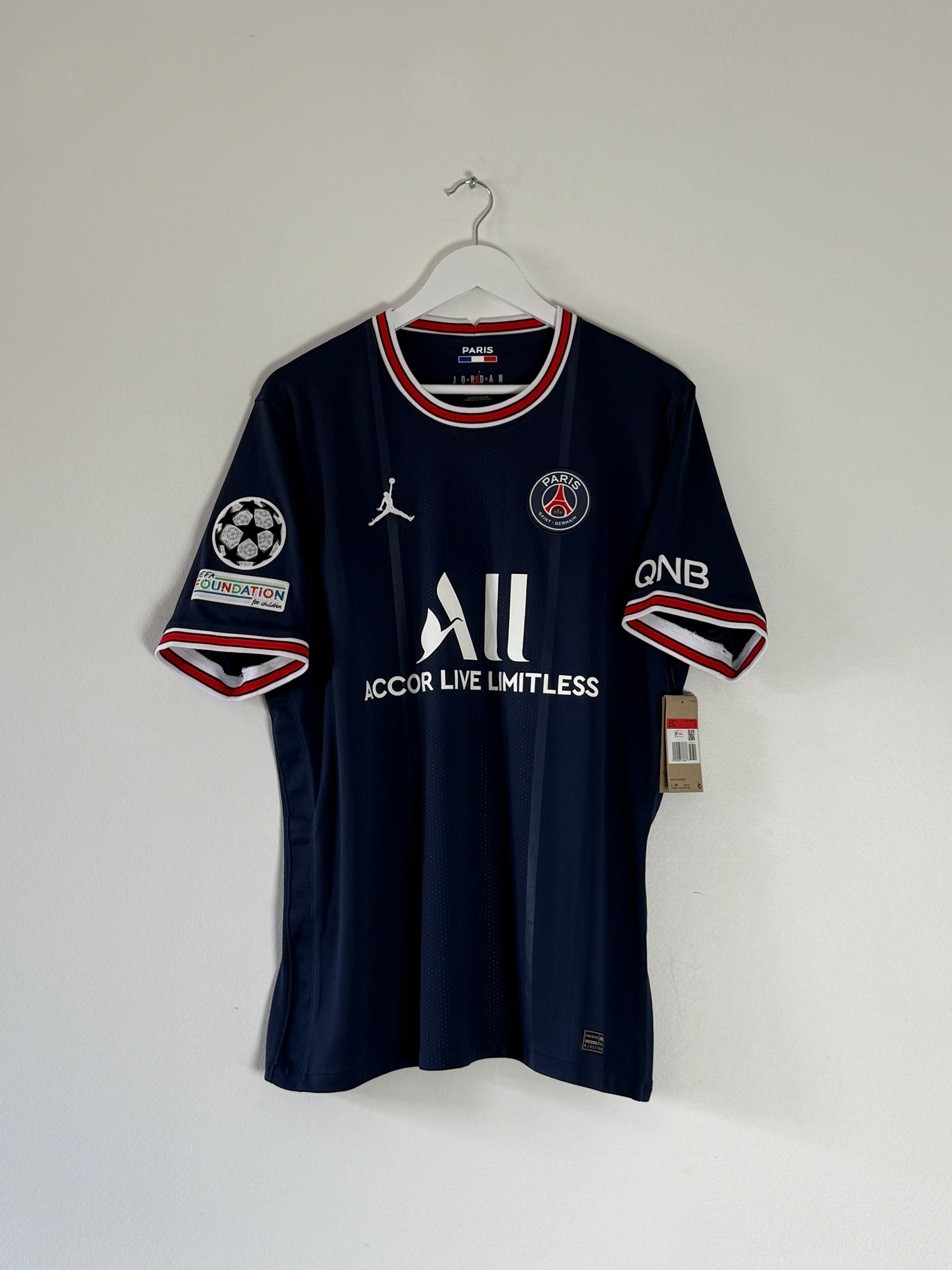 2021/22 PSG Home #30 Lionel Messi (L, BNWT)
