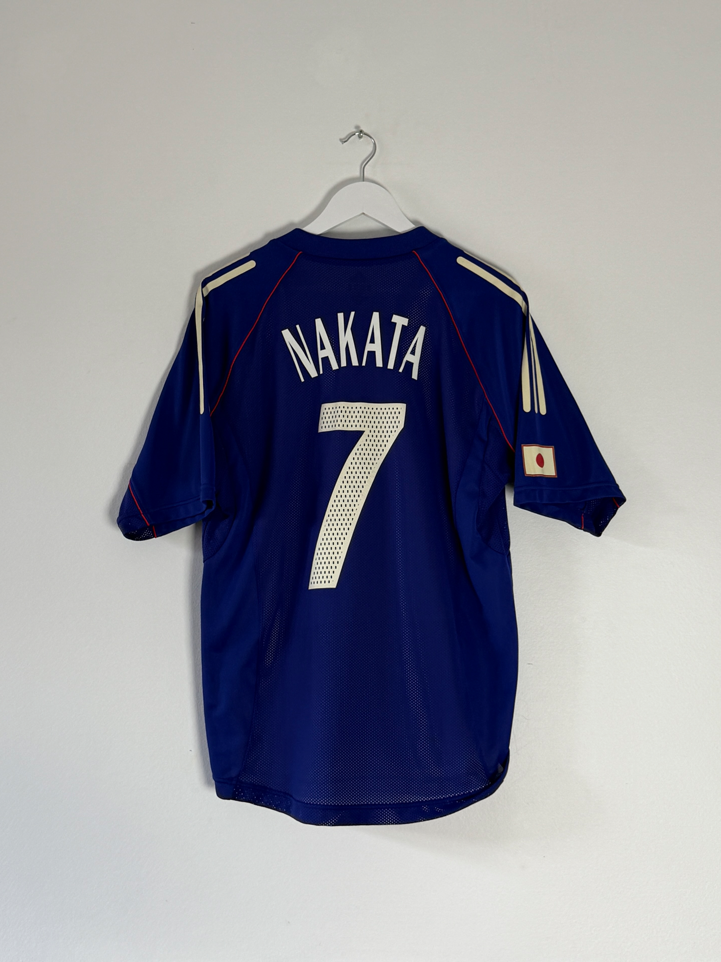 2002 Japan Home #7 Player Issue Nakata (L)