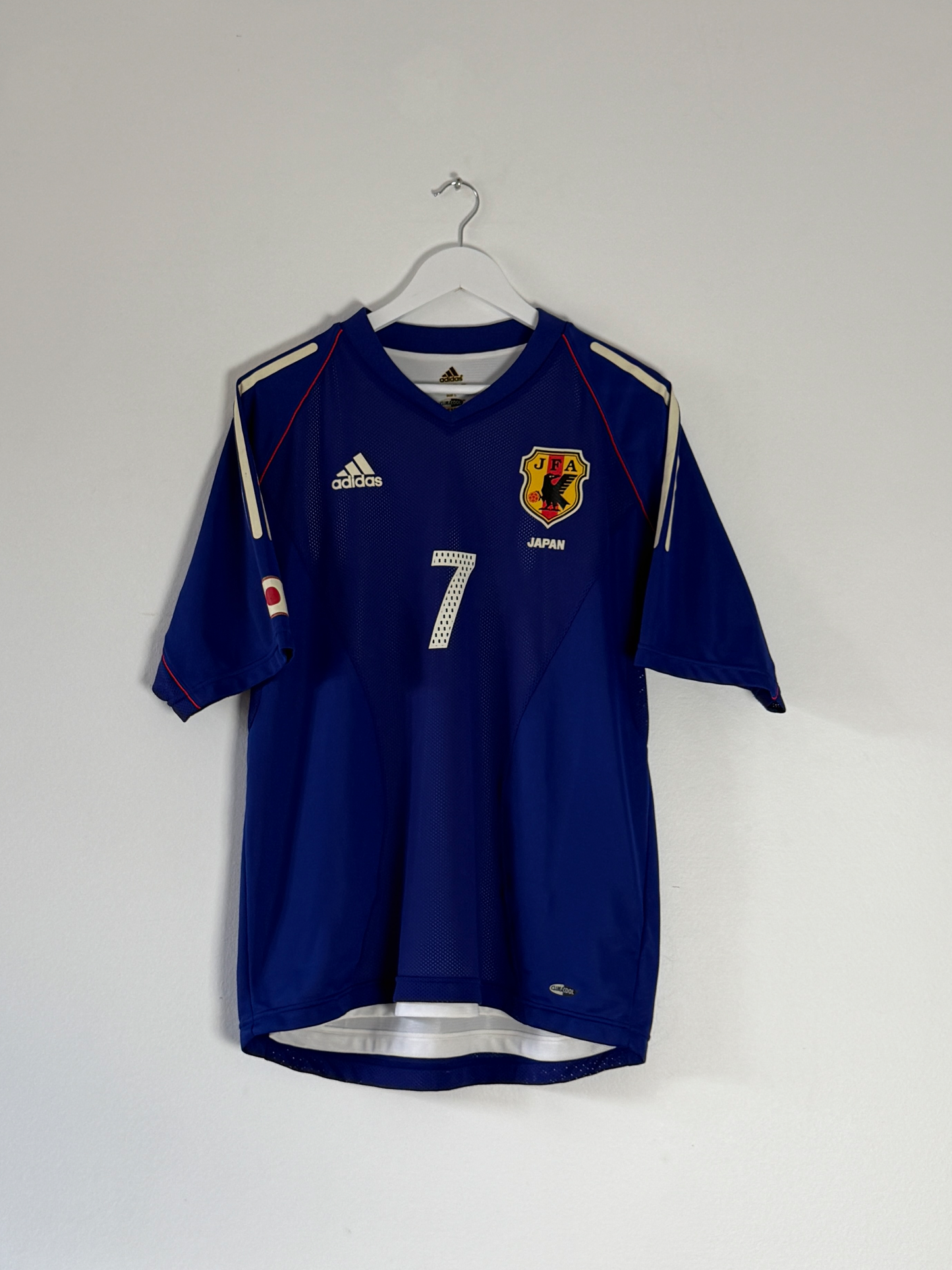 2002 Japan Home #7 Player Issue Nakata (L)